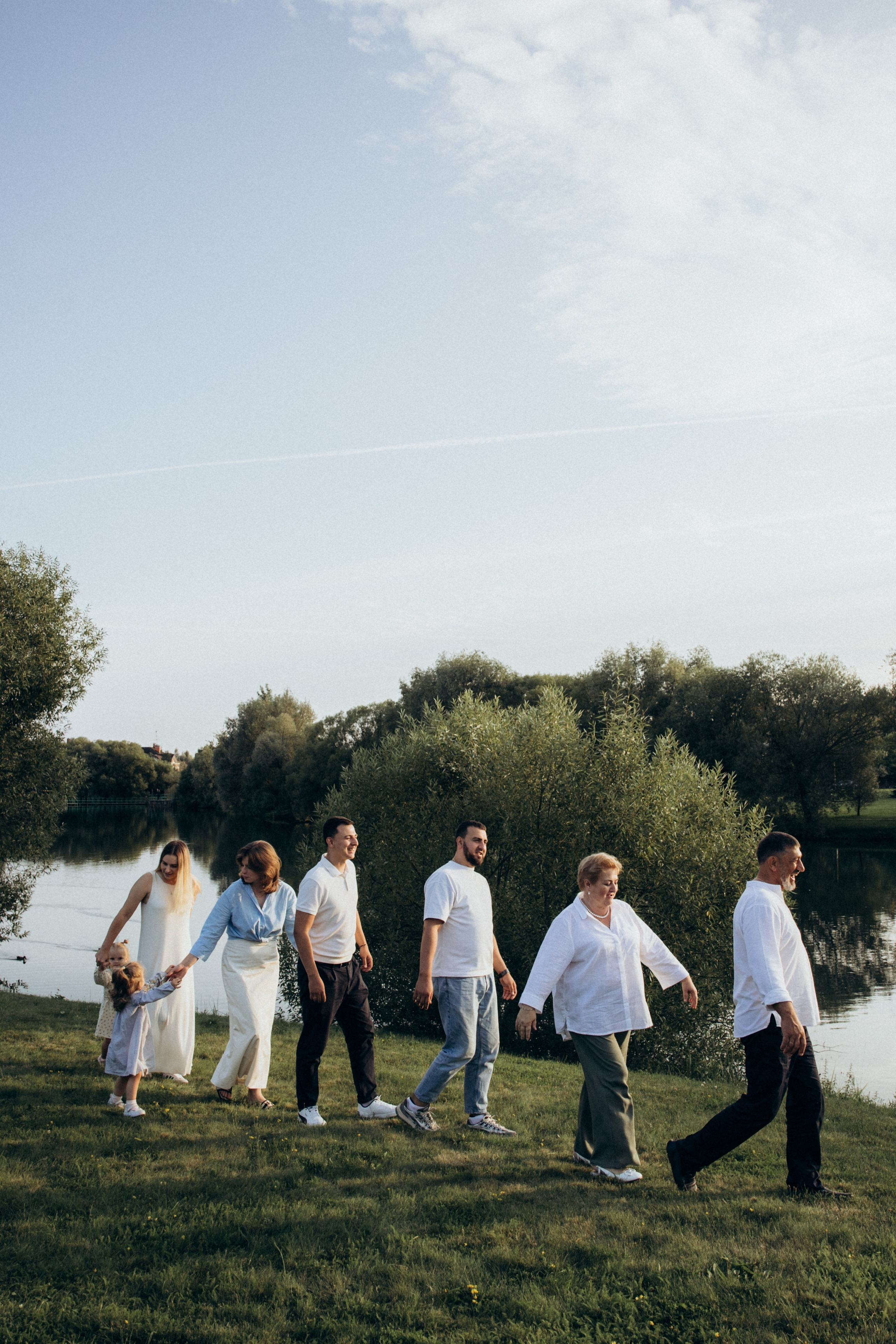 На прогулку все вместе!. Семейный и свадебный фотограф в Москве Вероника Жибинова