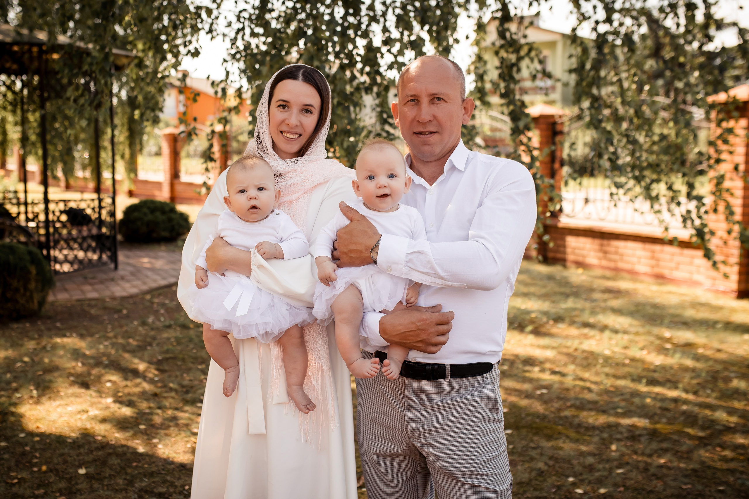 Крещение Милании и Эмилии