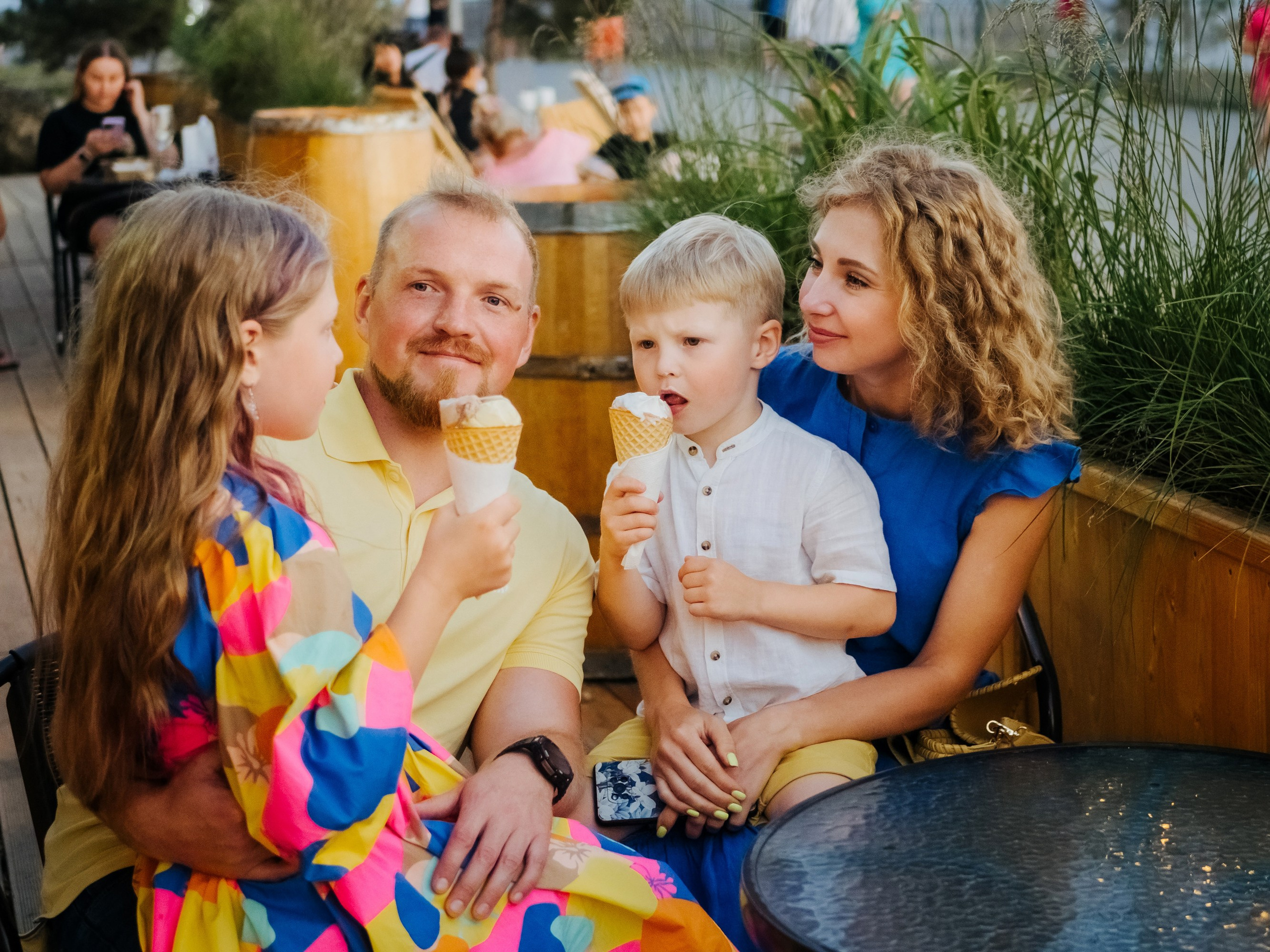 Лёша + Лена + Василиса + Макс. Семейный, детский, свадебный, фотограф в городе Анапа