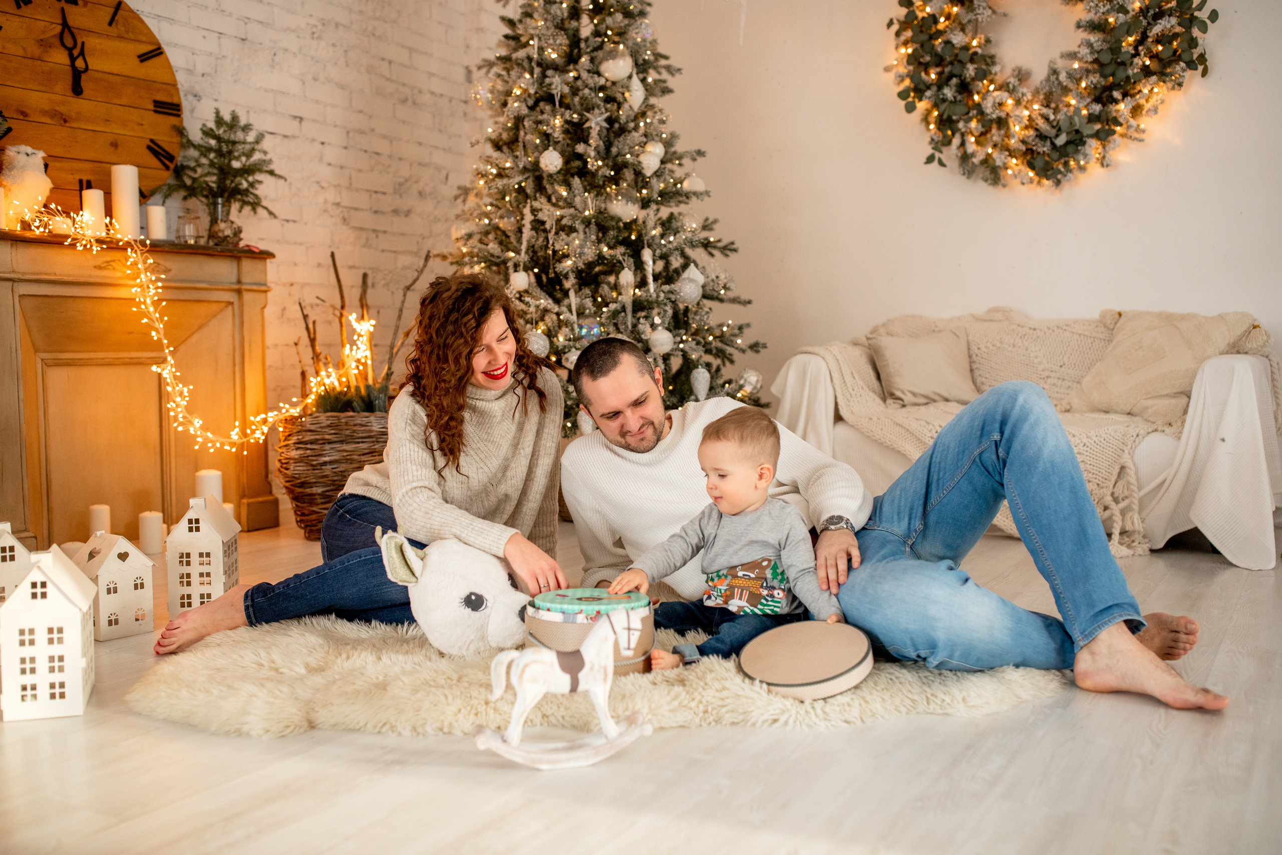 Когда новогоднее настроение…. Детский и семейный фотограф в Красноярске Елена Коровкина