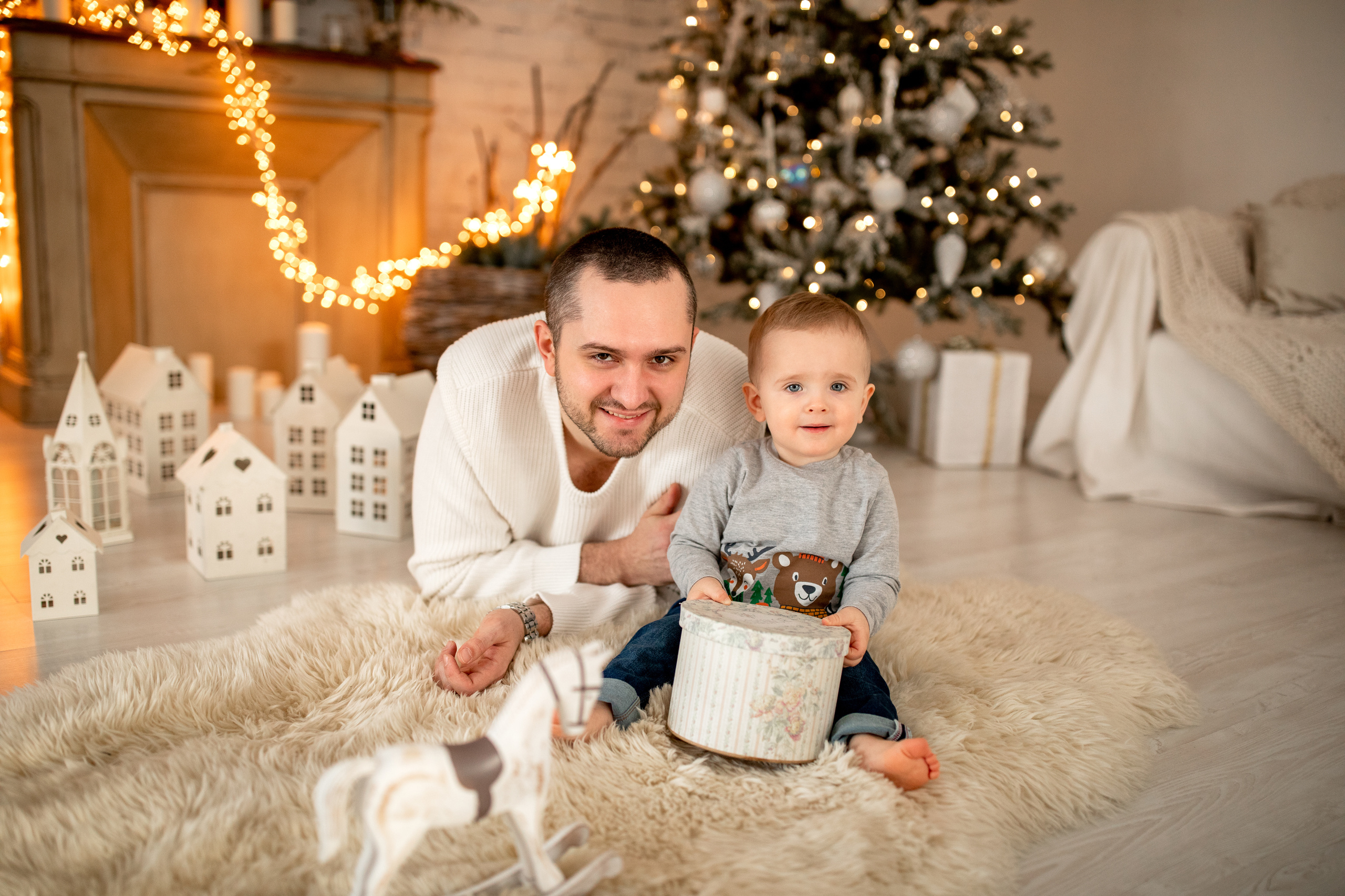 Когда новогоднее настроение…. Детский и семейный фотограф в Красноярске Елена Коровкина