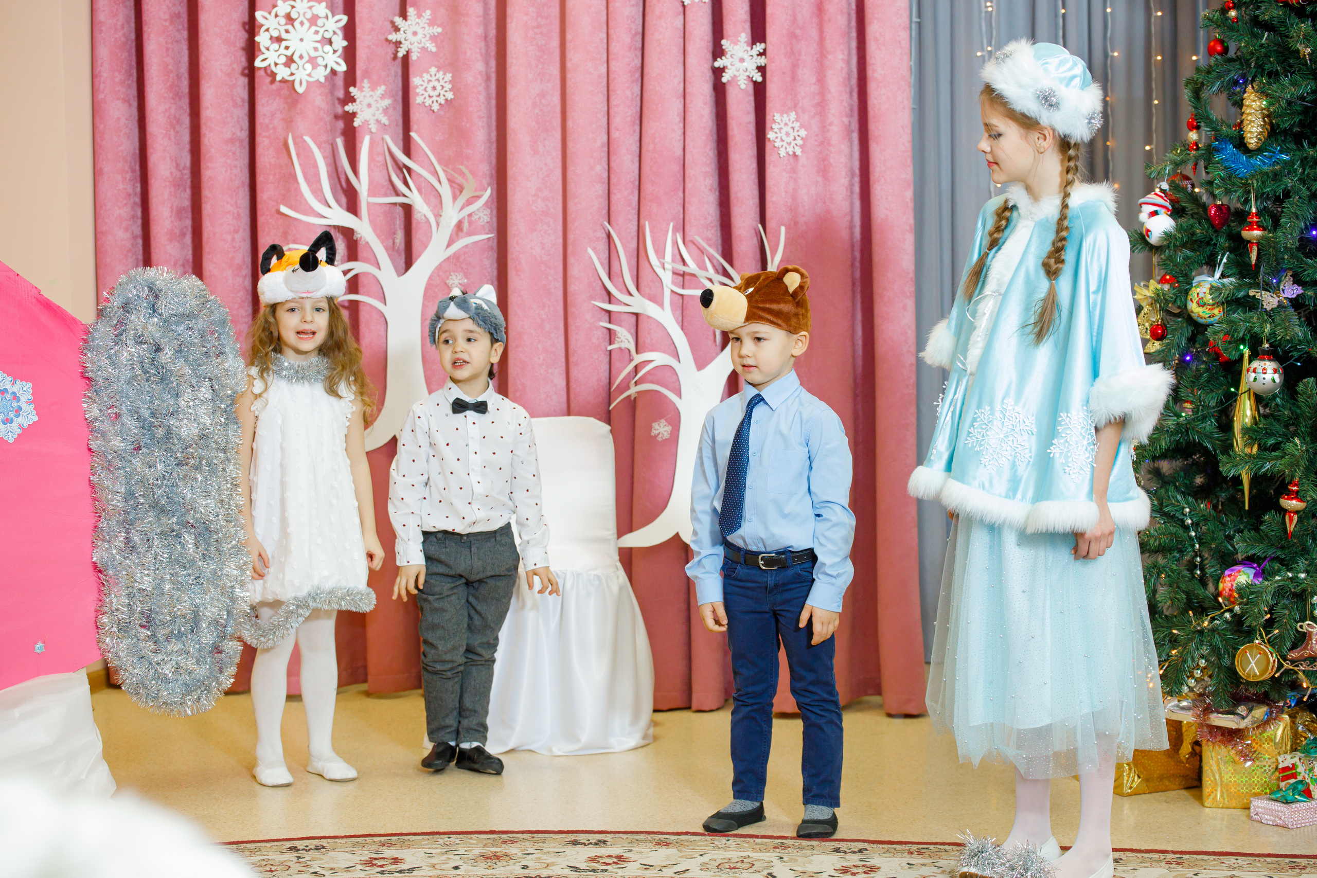 Новогодний утренник в детском саду. Репортажный фотограф Семён Борисов | Москва