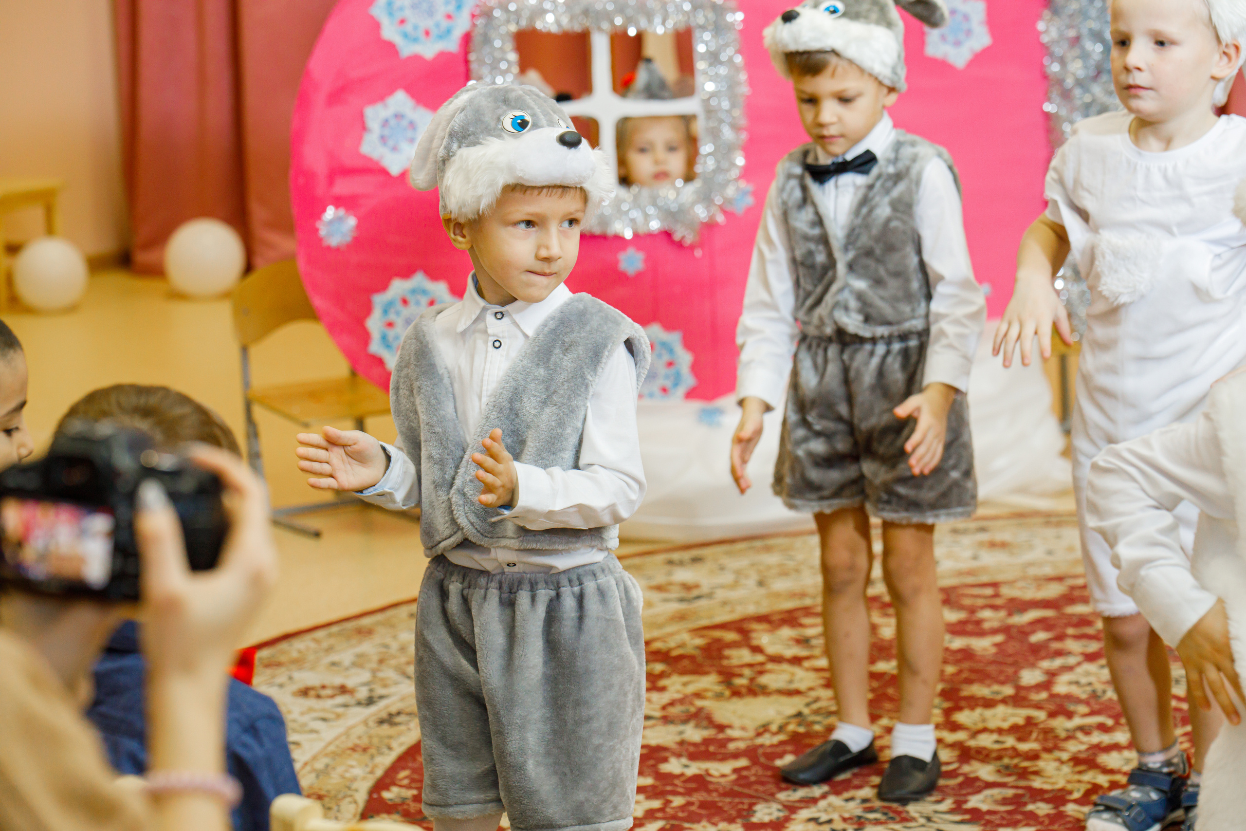 Новогодний утренник в детском саду. Репортажный фотограф Семён Борисов | Москва