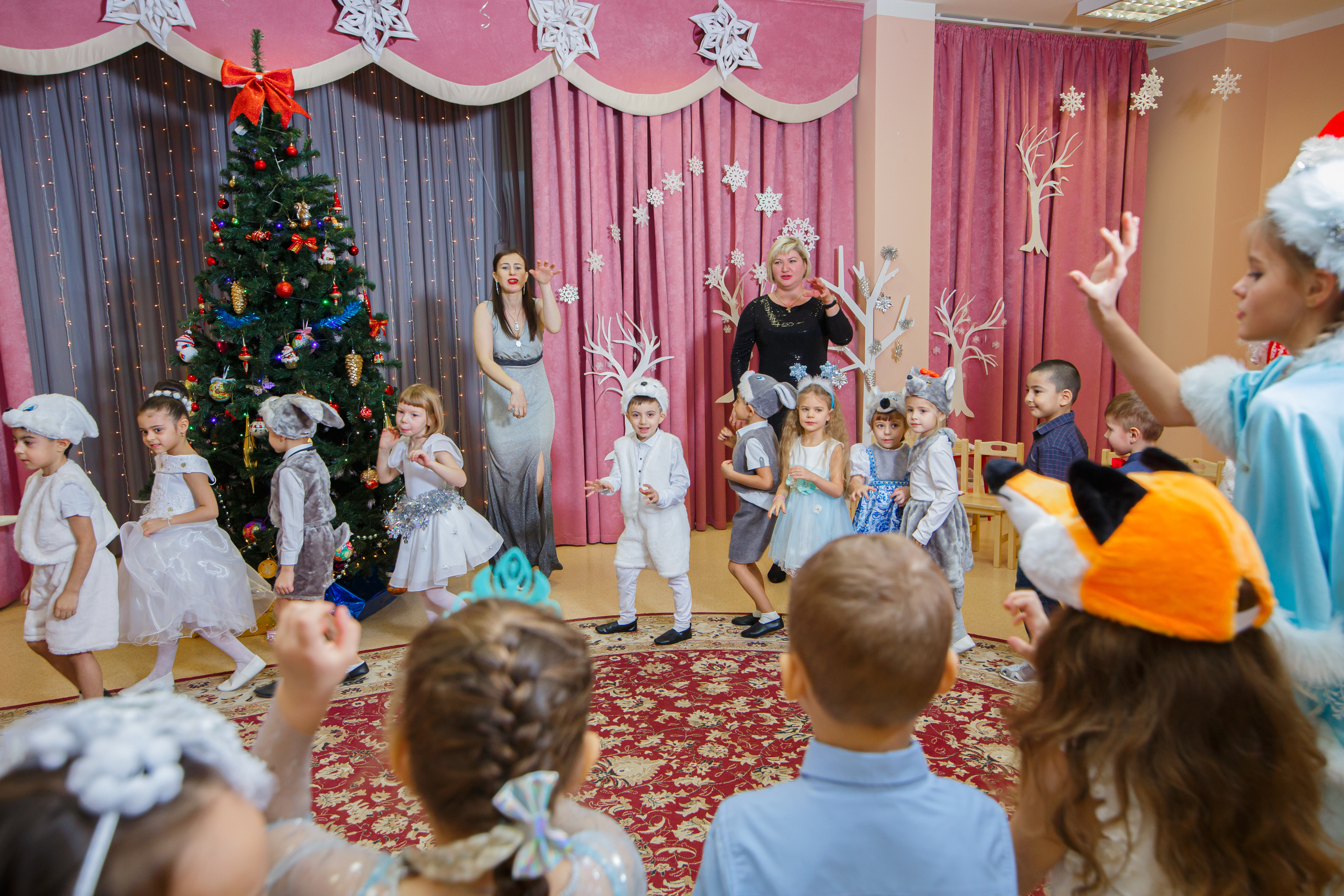 Новогодний утренник в детском саду. Репортажный фотограф Семён Борисов | Москва