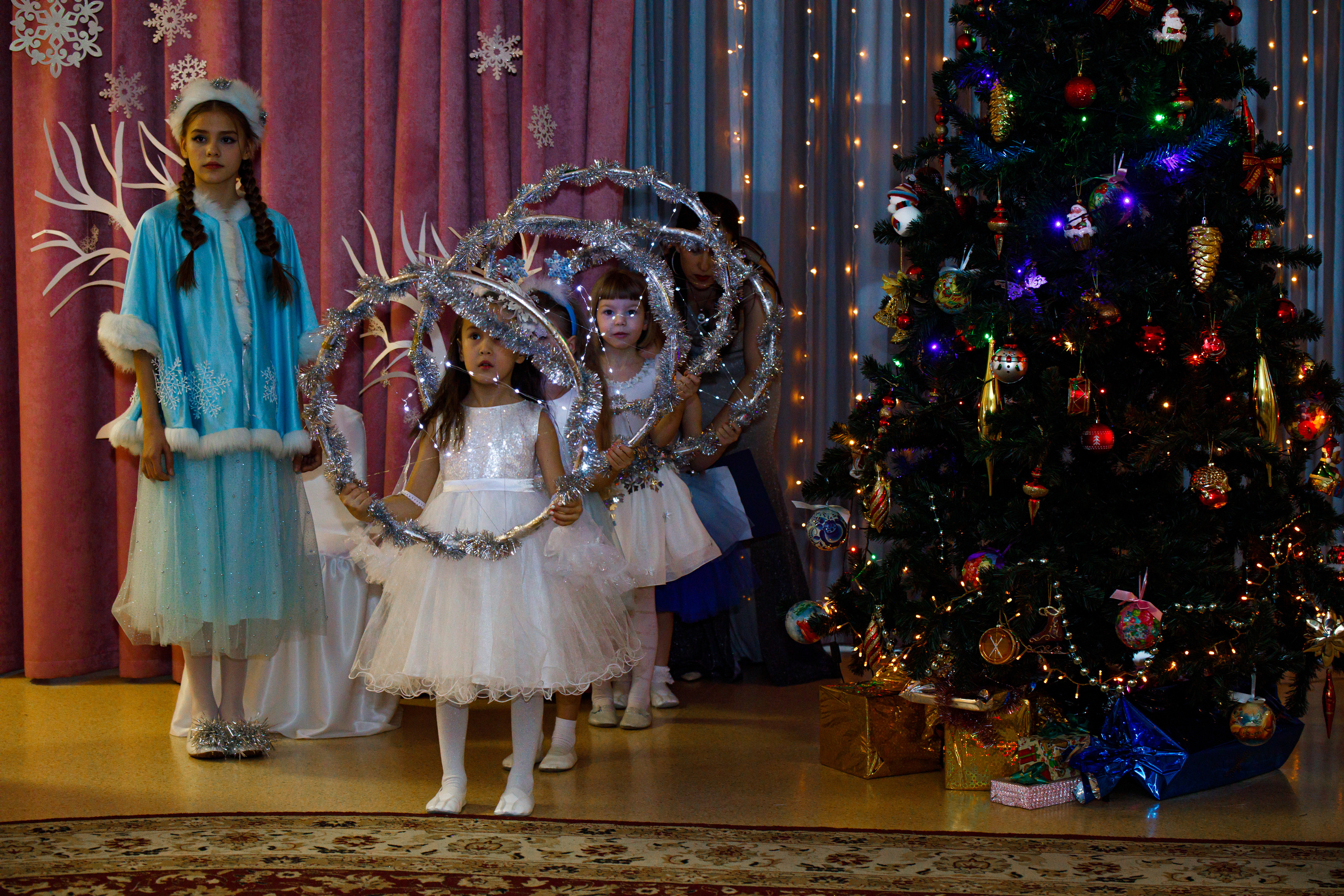 Новогодний утренник в детском саду. Репортажный фотограф Семён Борисов | Москва