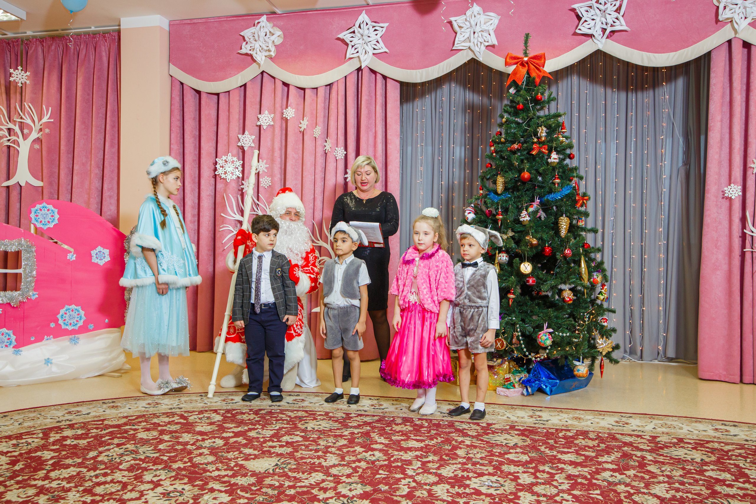 Новогодний утренник в детском саду. Репортажный фотограф Семён Борисов | Москва