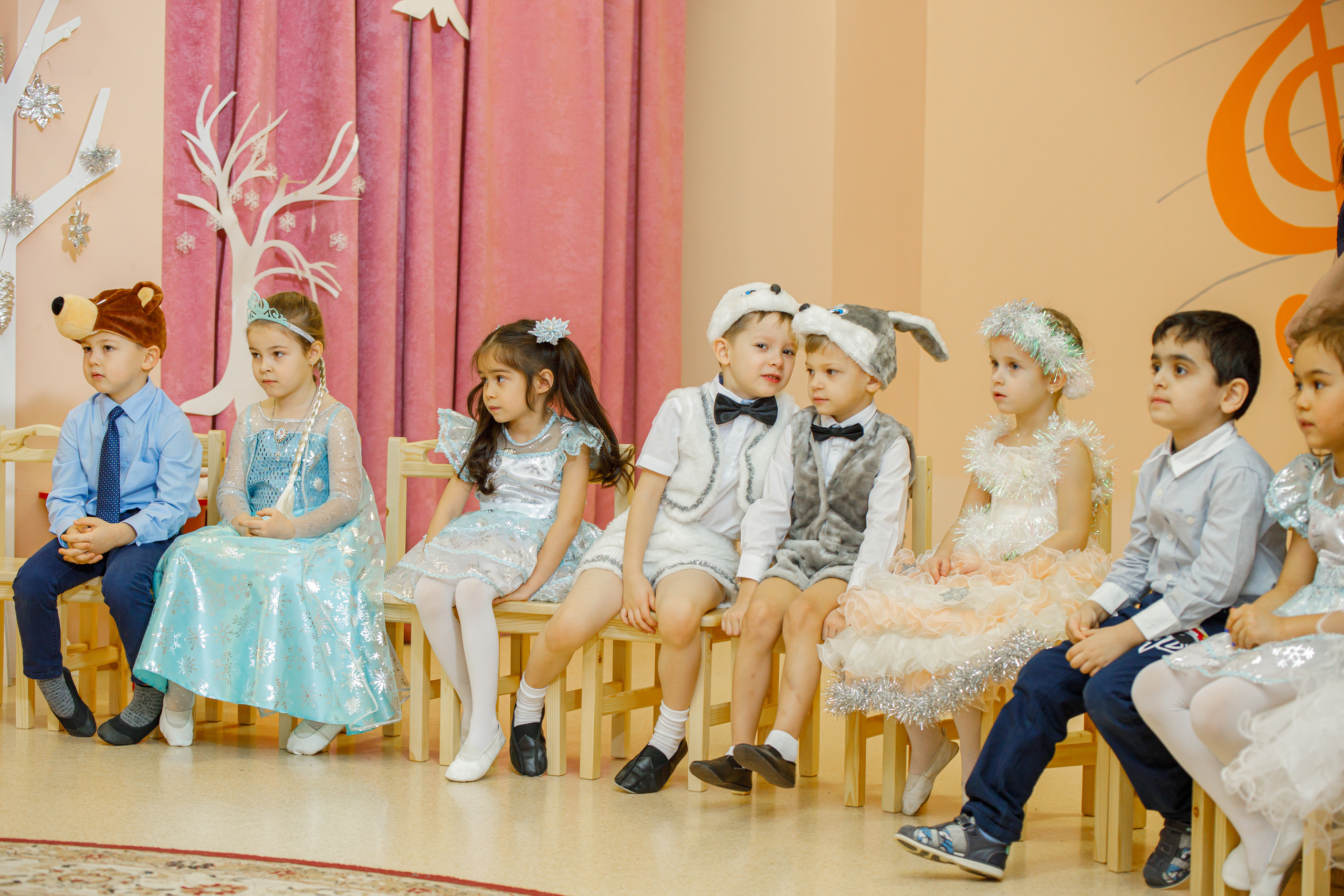 Новогодний утренник в детском саду. Репортажный фотограф Семён Борисов | Москва