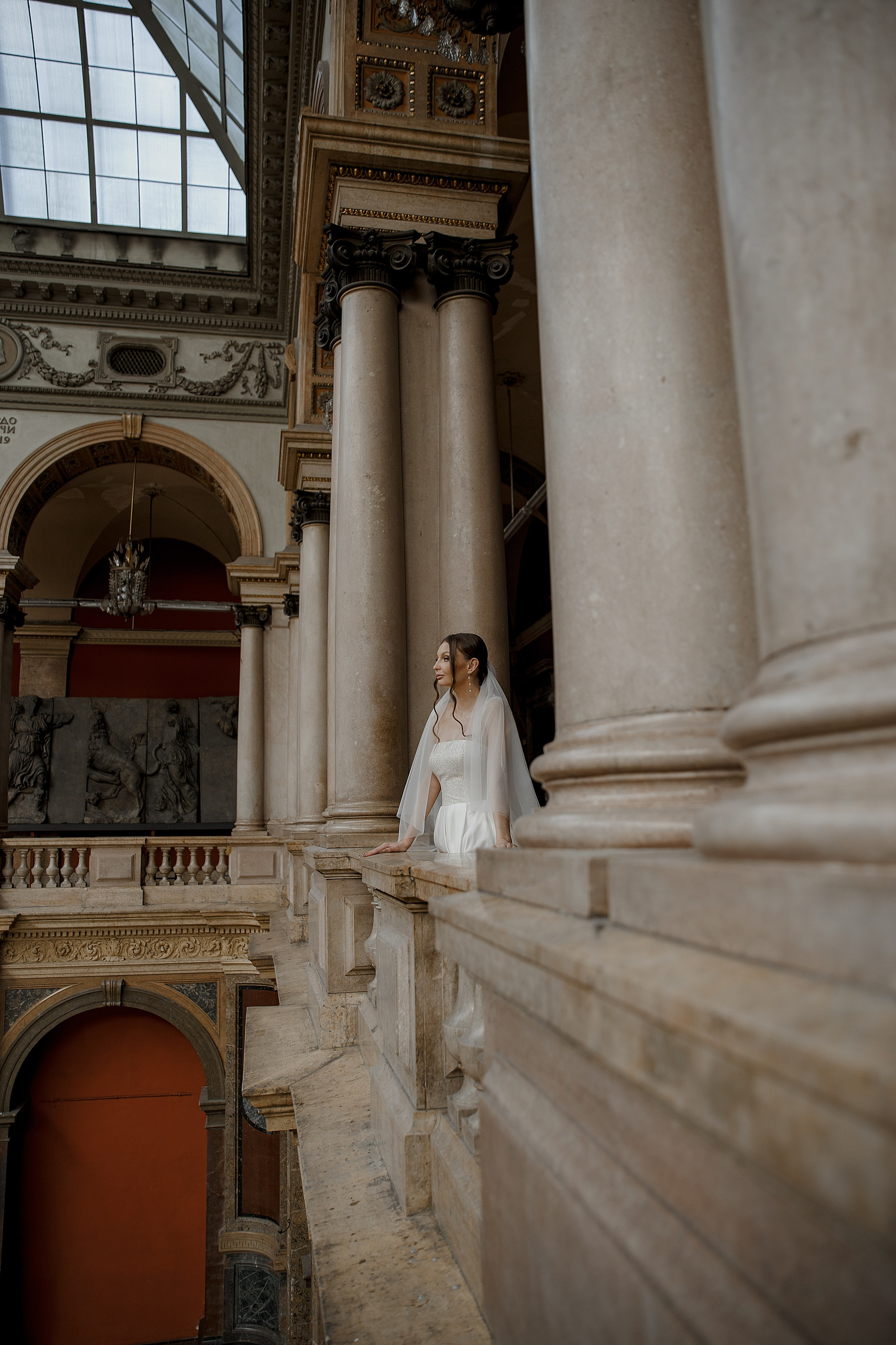 Свадебная в академии Штиглица. Свадебный фотограф Санкт-Петербург  Москва