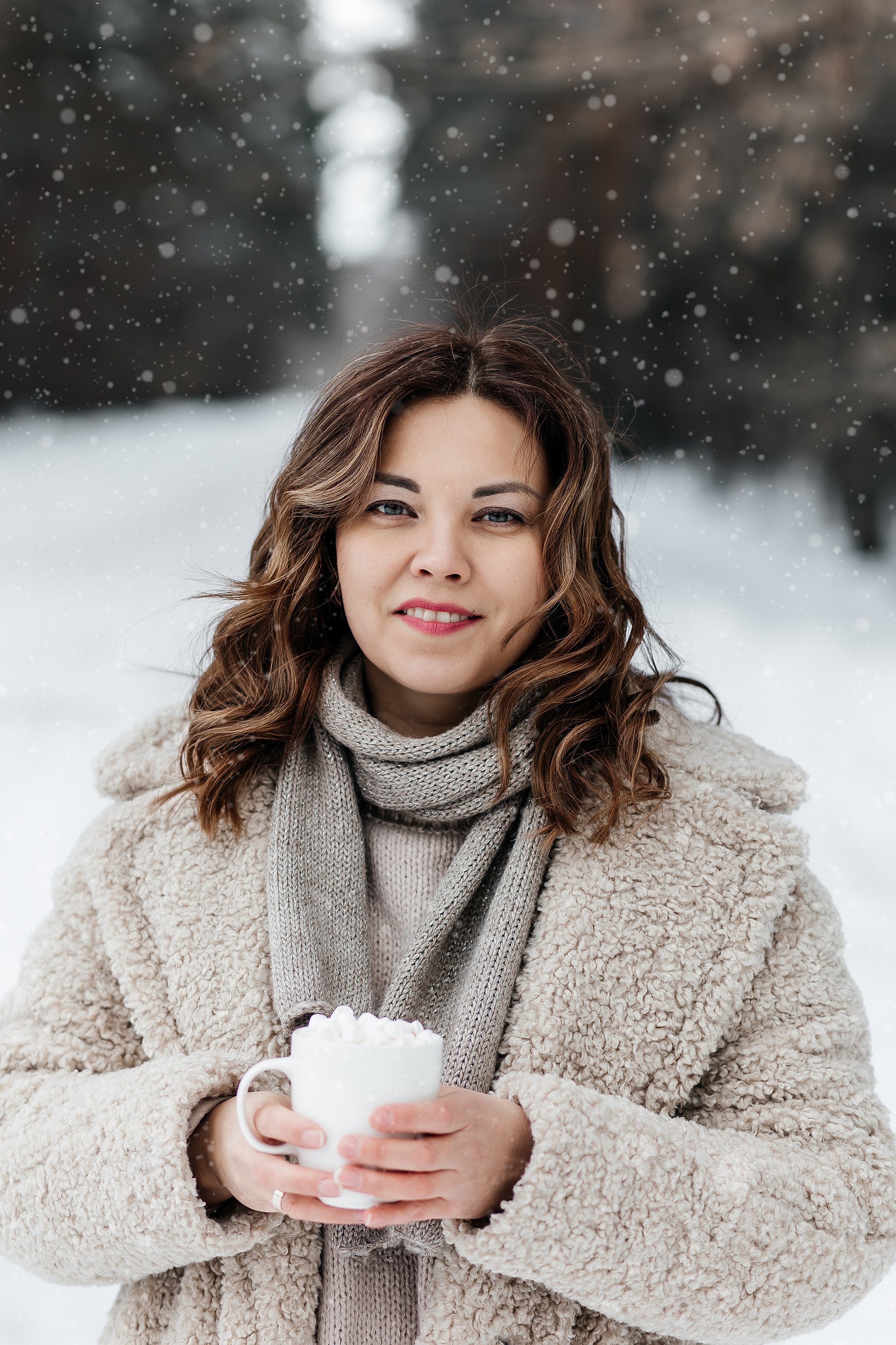 Зимняя прогулка. Свадебный и семейный фотограф у Уфе Евгения Сазонова