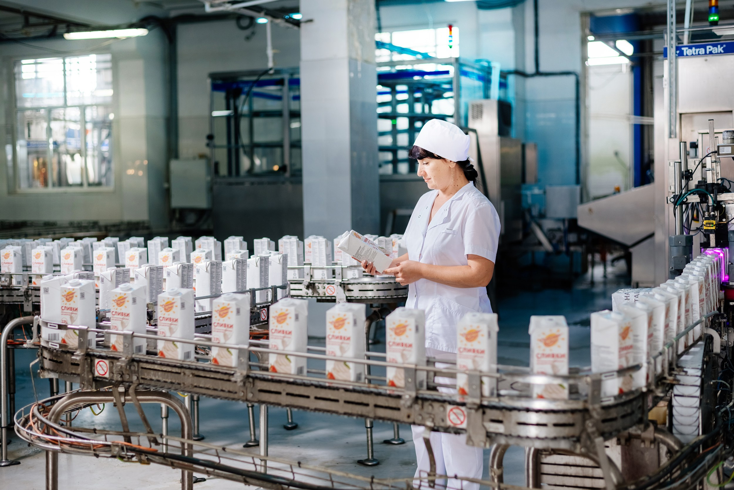 Молокозавод. Город Кропоткин, Краснодарский край. Промышленный фотограф в Ростовской области Владимир Яковенко