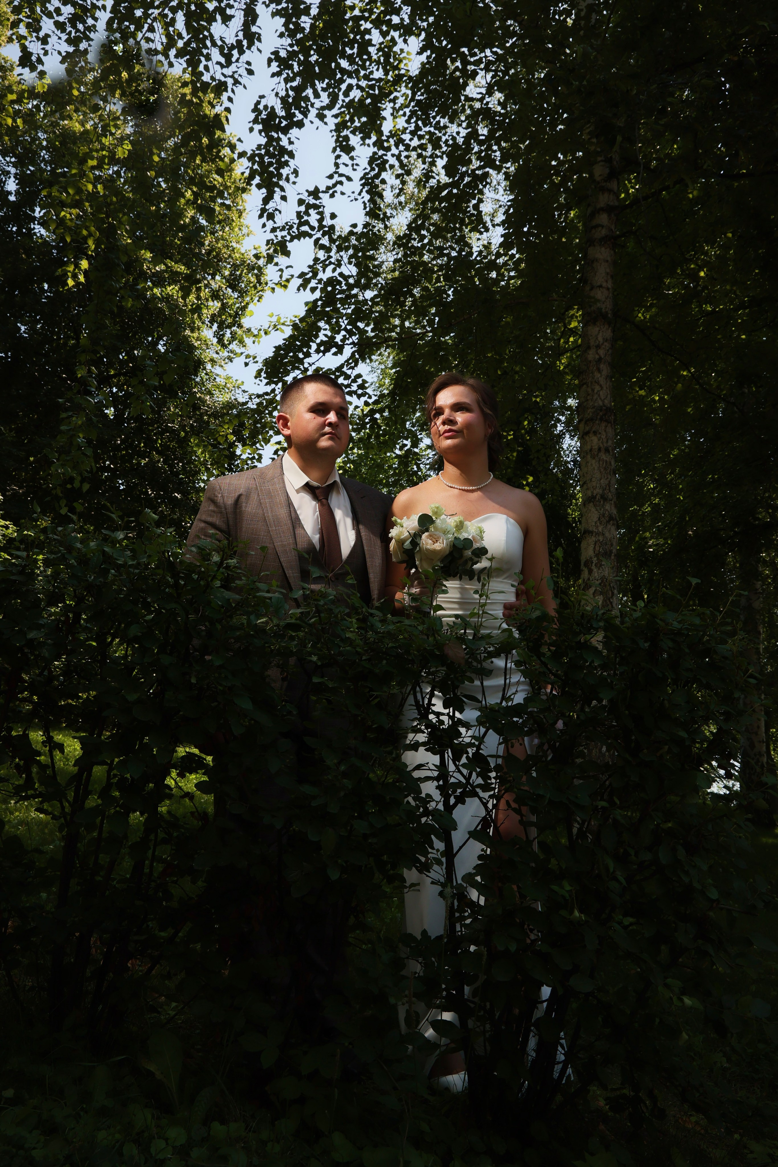 свадебная фотосессия в парке Самары, Струковский парк