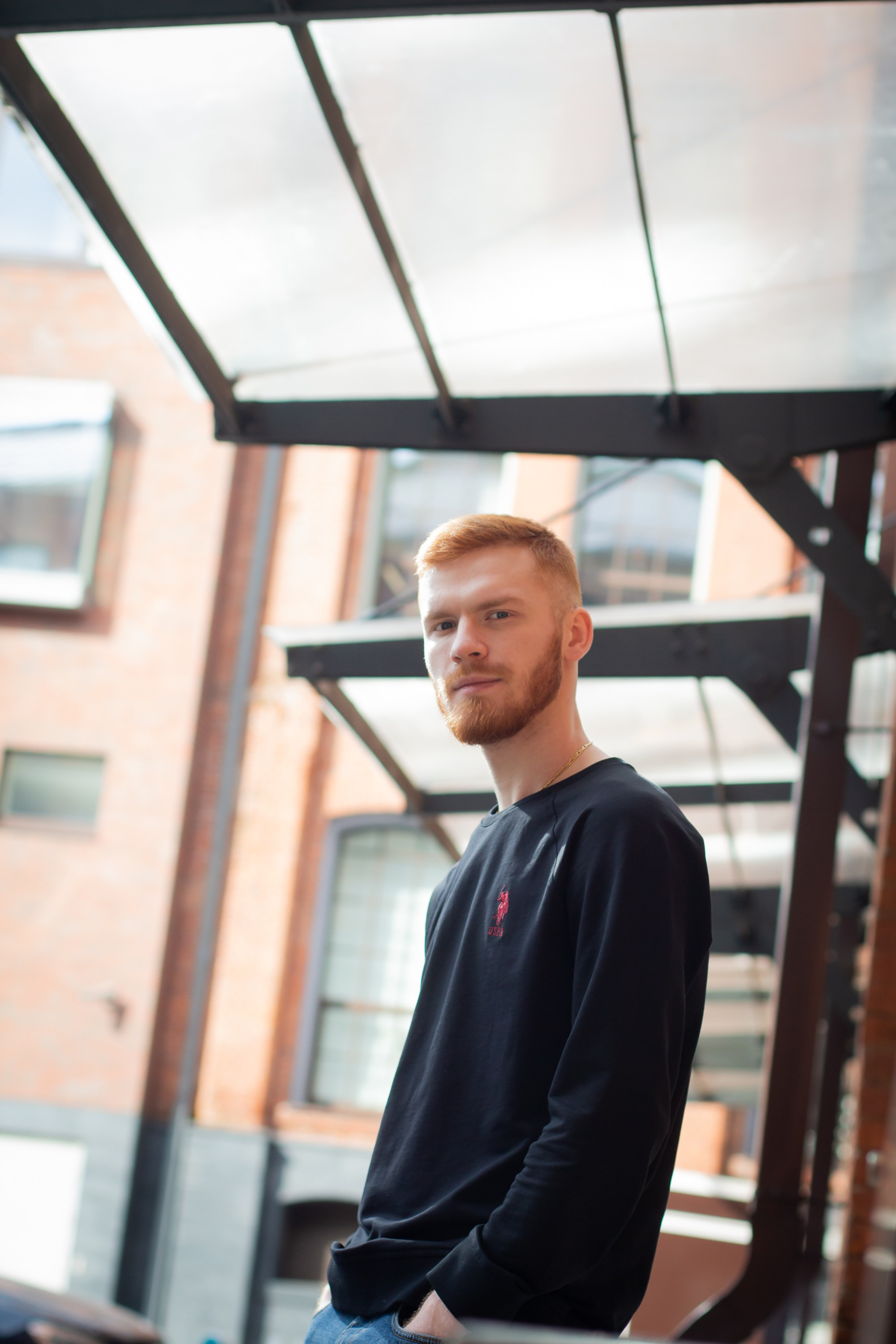 Мужской портрет. Фотограф Мария Згонник