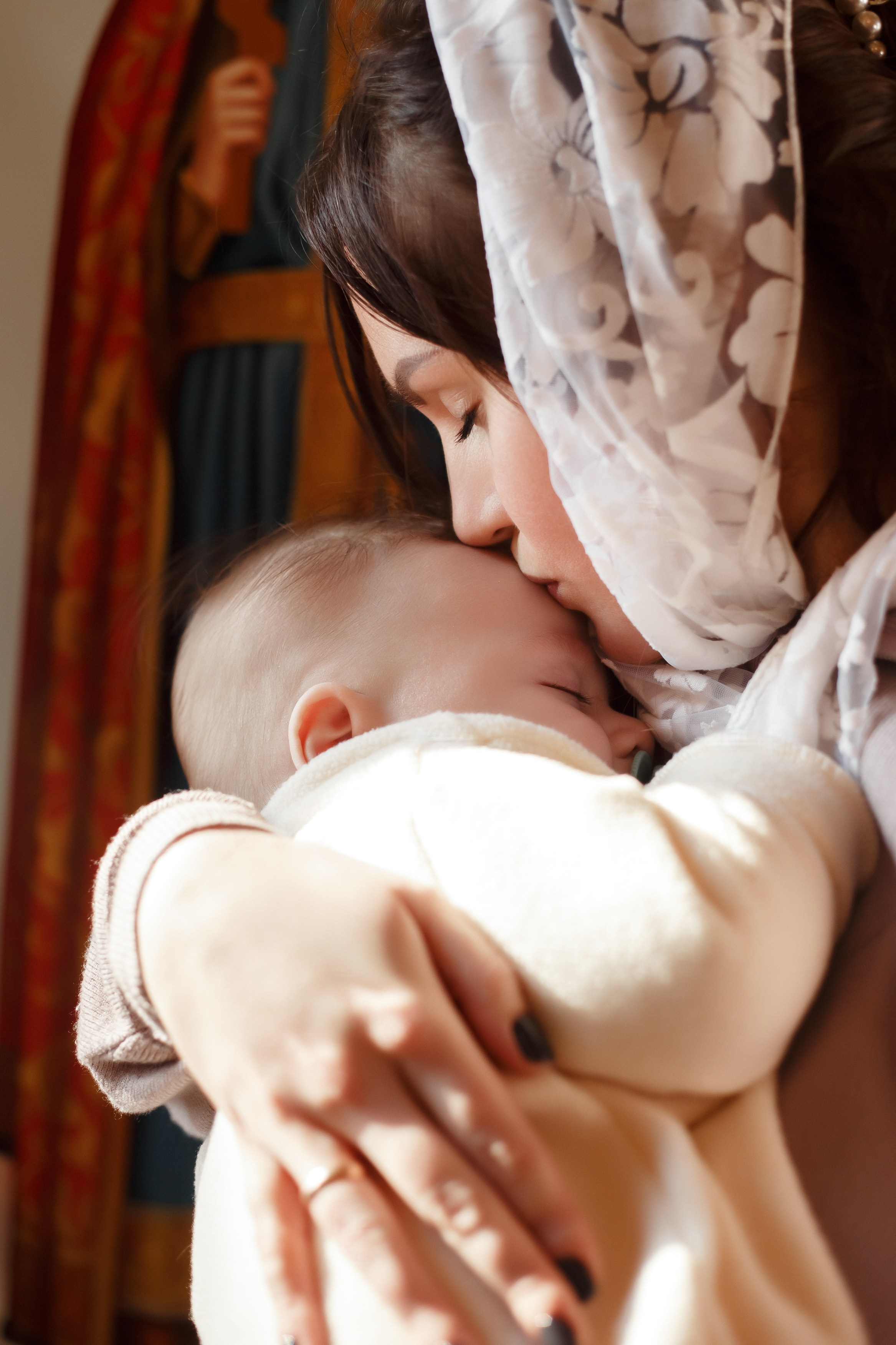 Таинство крещения Дмитрия. Портретный, семейный, свадебный фотограф в Брянске Маргарита Василькова