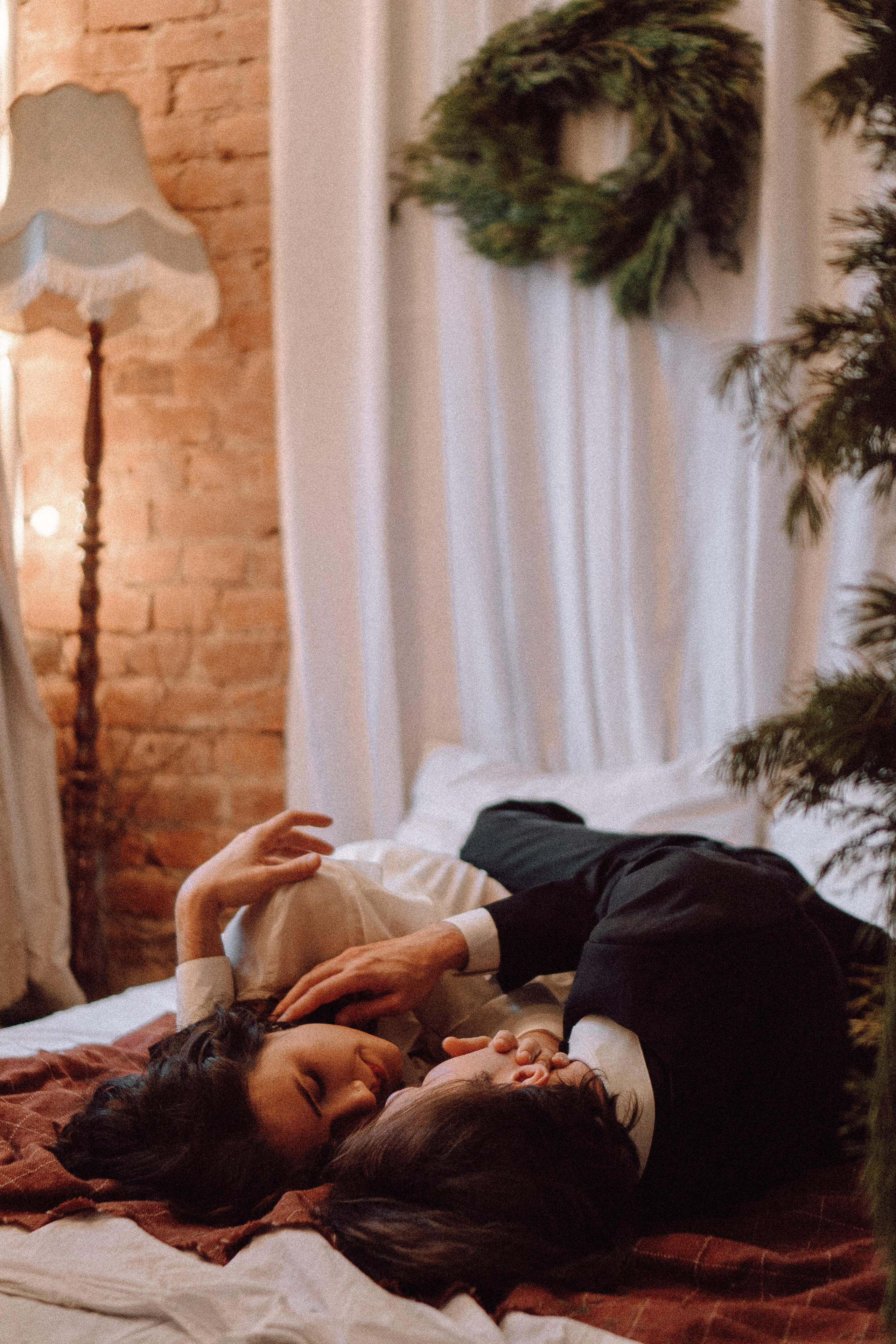 УТРО ЖЕНИХА И НЕВЕСТЫ В ФОТОСТУДИИ И ОСНОВНАЯ ФОТОСЕСИСИЯ ЗИМОЙ. Профессиональный фотограф, Санкт-Петербург — Виктория Богомолова