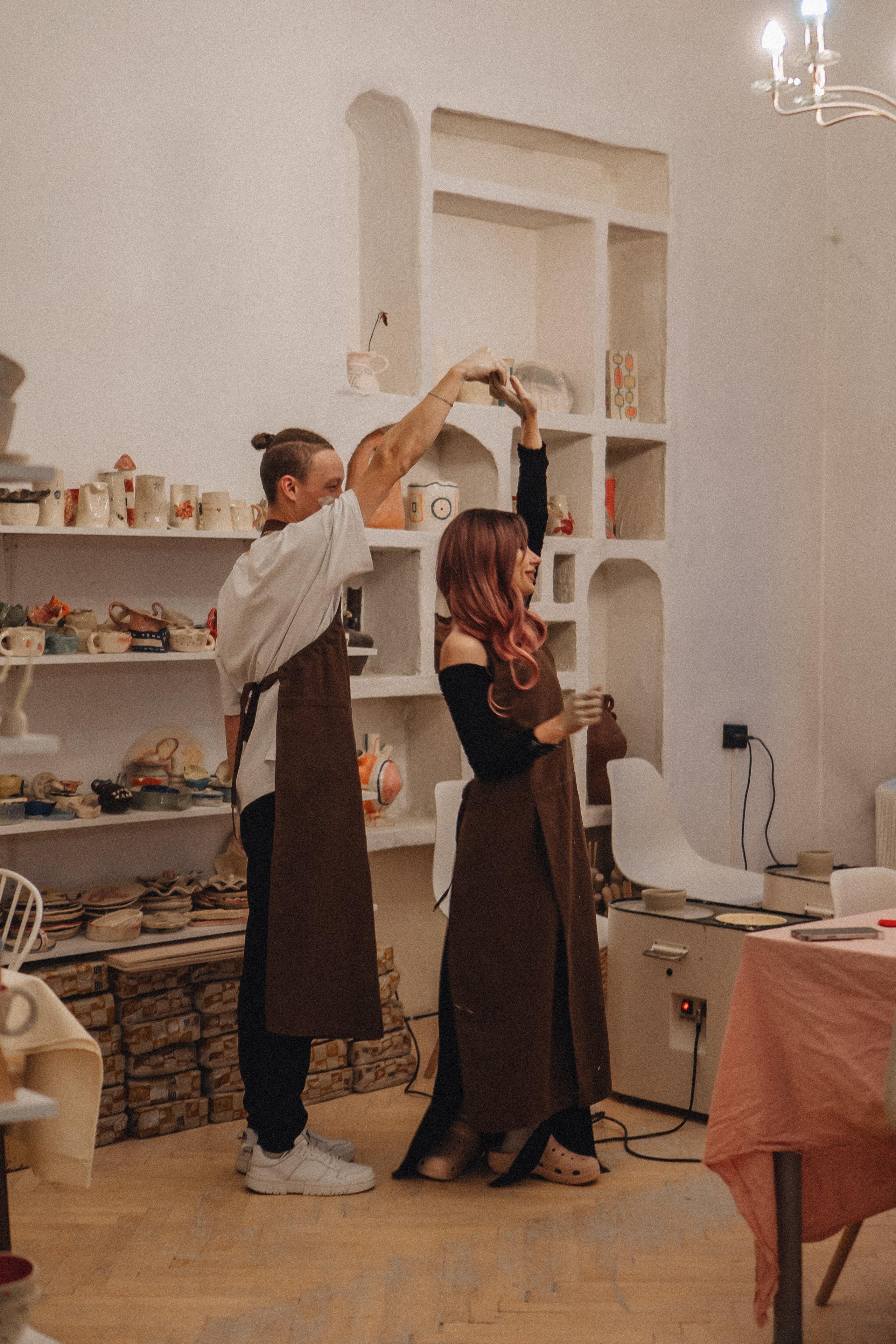 СВИДАНИЕ В ГОНЧАРНОЙ МАСТЕРСКОЙ. Профессиональный фотограф, Санкт-Петербург — Виктория Богомолова