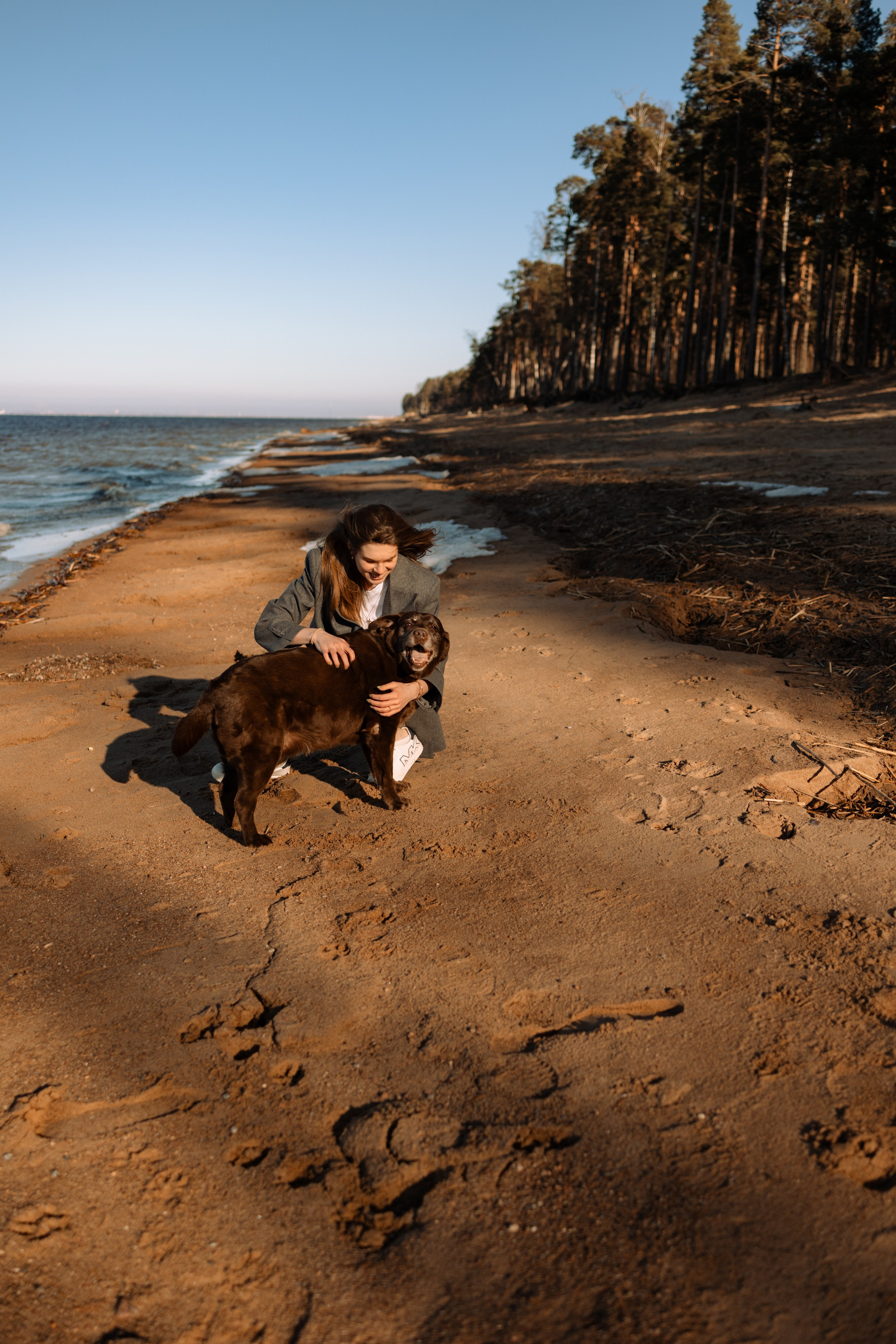 Оля и Питоня. Фотограф — Анималист | Санкт-Петербург
