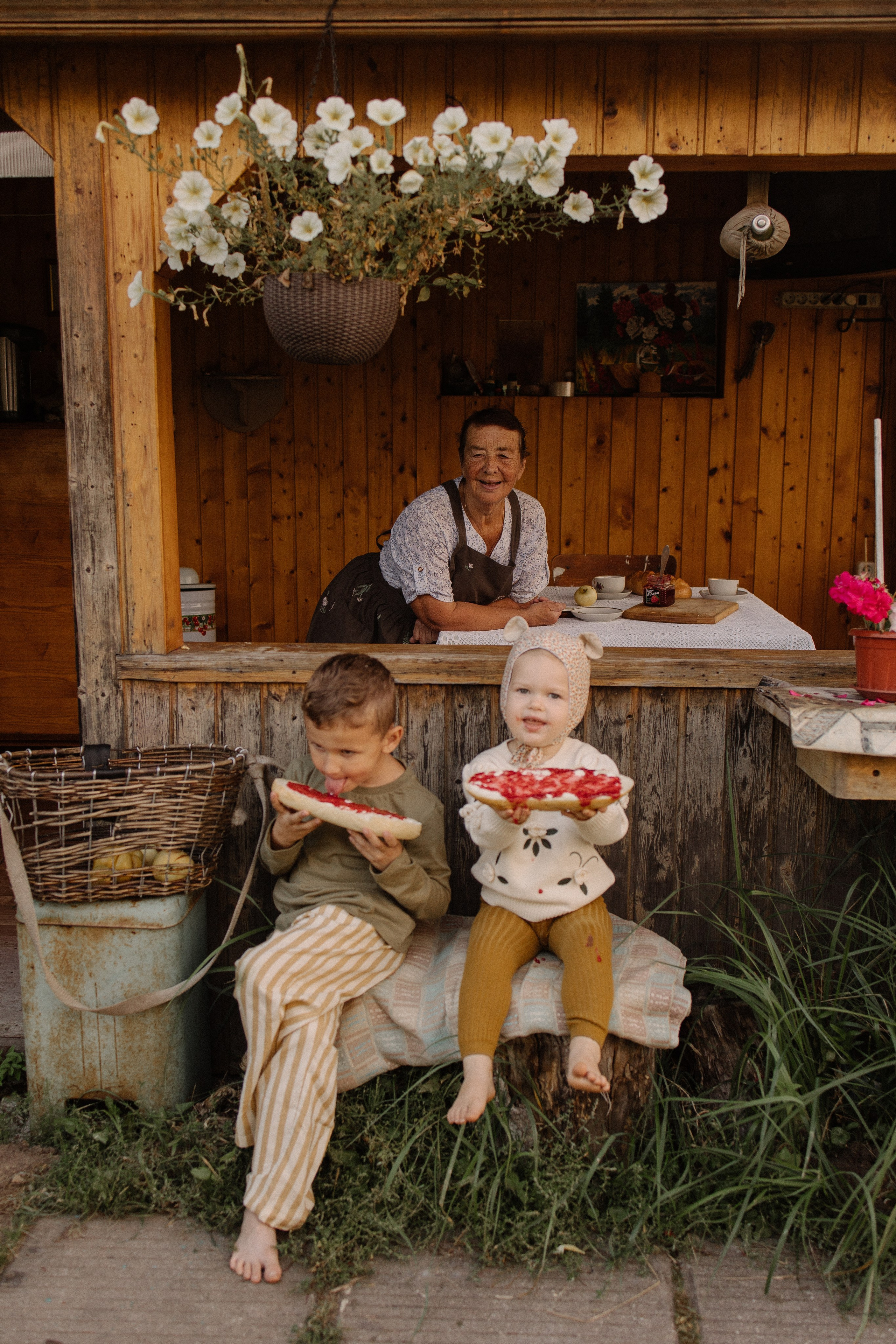 Бабушка и внуки. Семейный фотограф Александра Тарасова