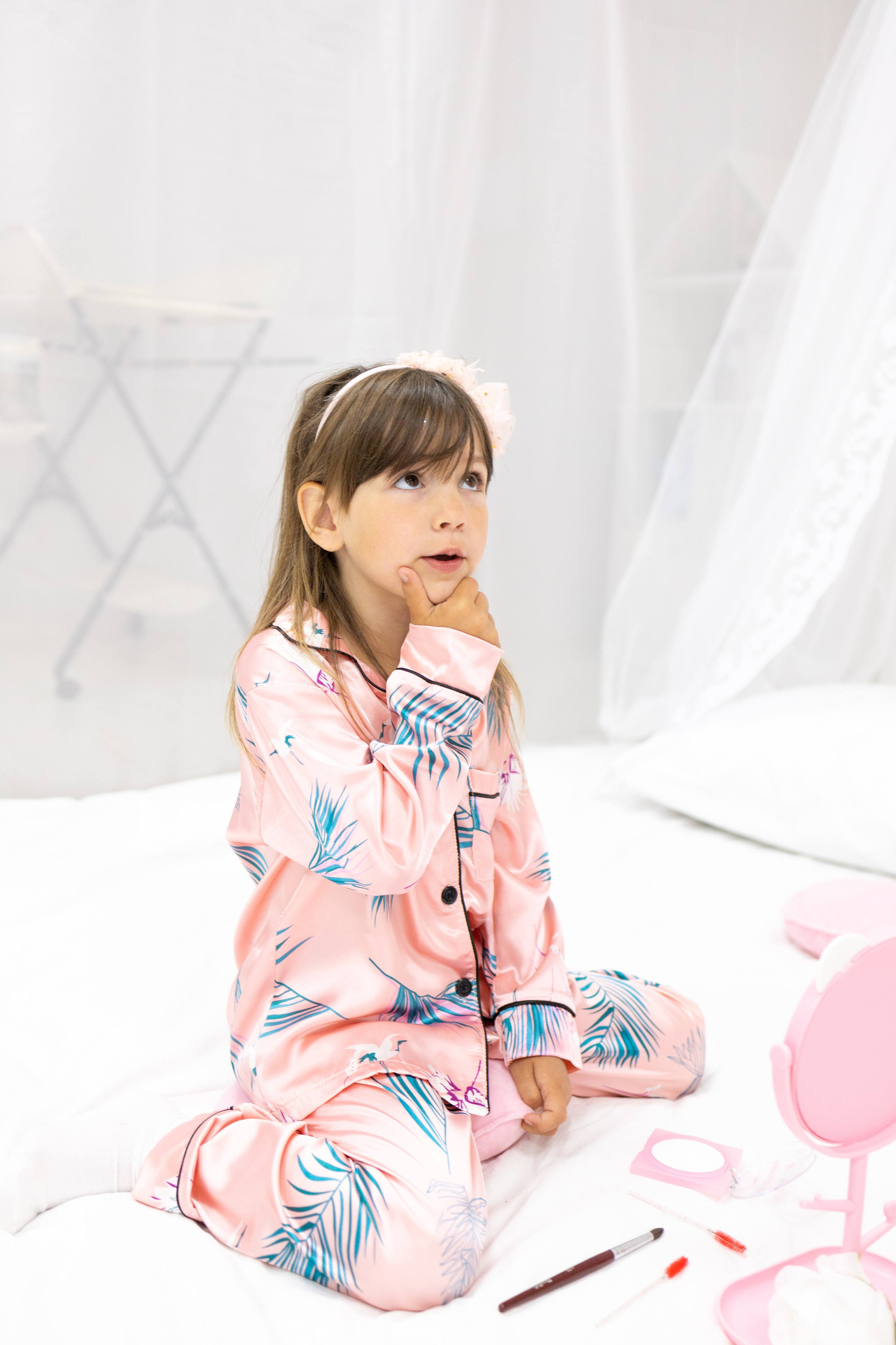 Ксюшенька, 6 лет, с визажистом. Фотограф новорожденных в Нижнем Новгороде Надежда Кадылкина