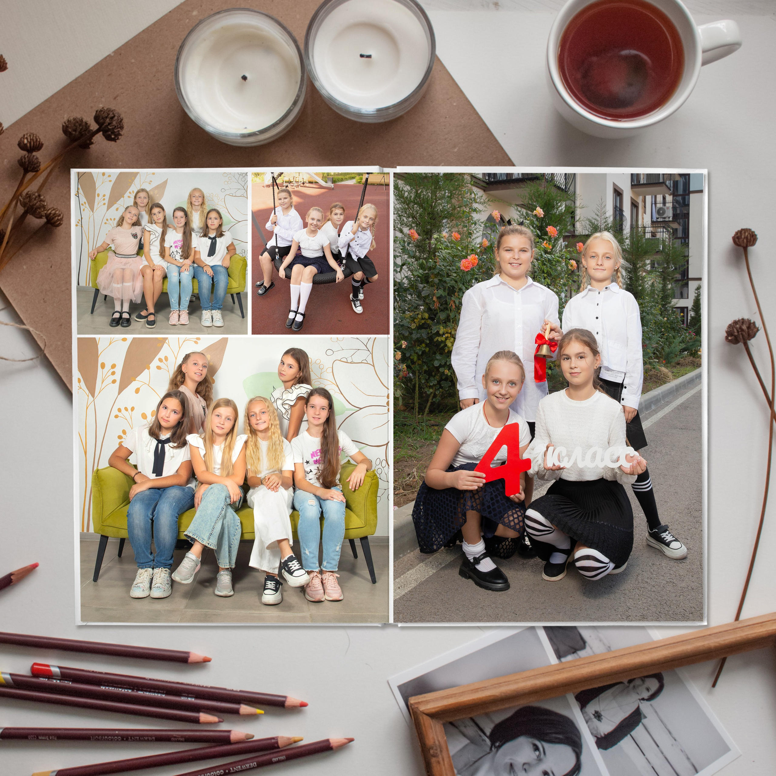 Персональные альбомы. Выпускные альбомы. Евпатория. Школьный фотограф