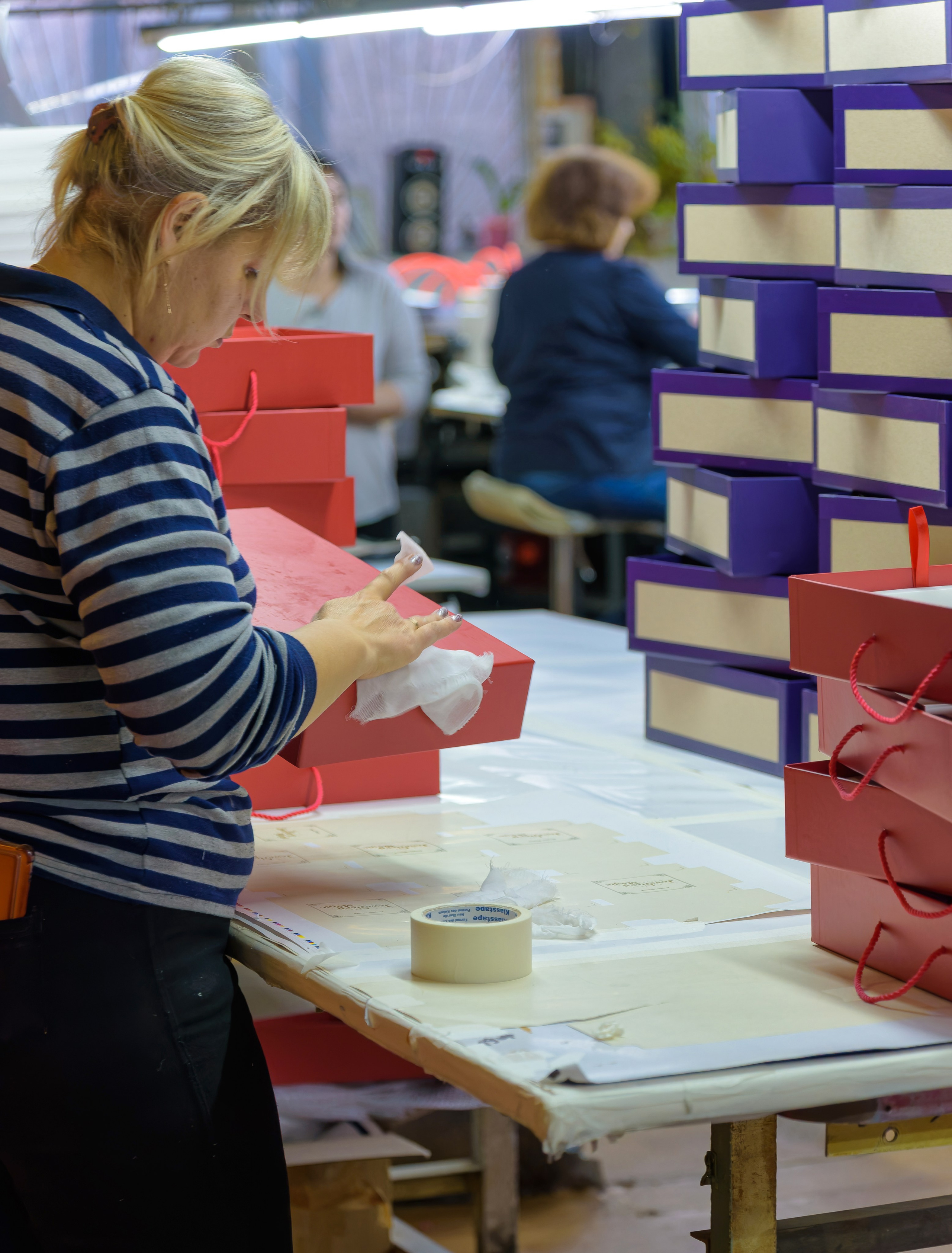 Производственные цеха компании «Маркетри». Fotolux