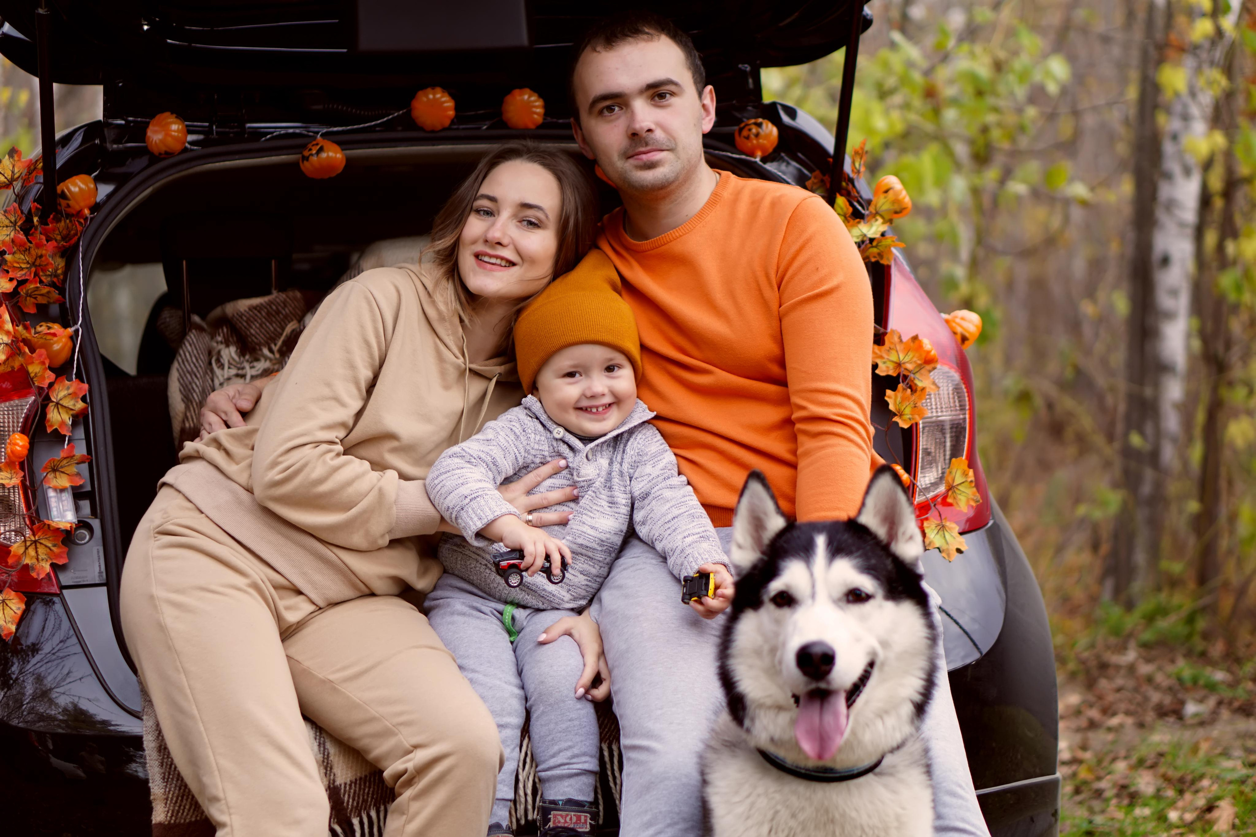 Осенняя прогулка. Семейный и детский фотограф в Хабаровске Анна Гриневич
