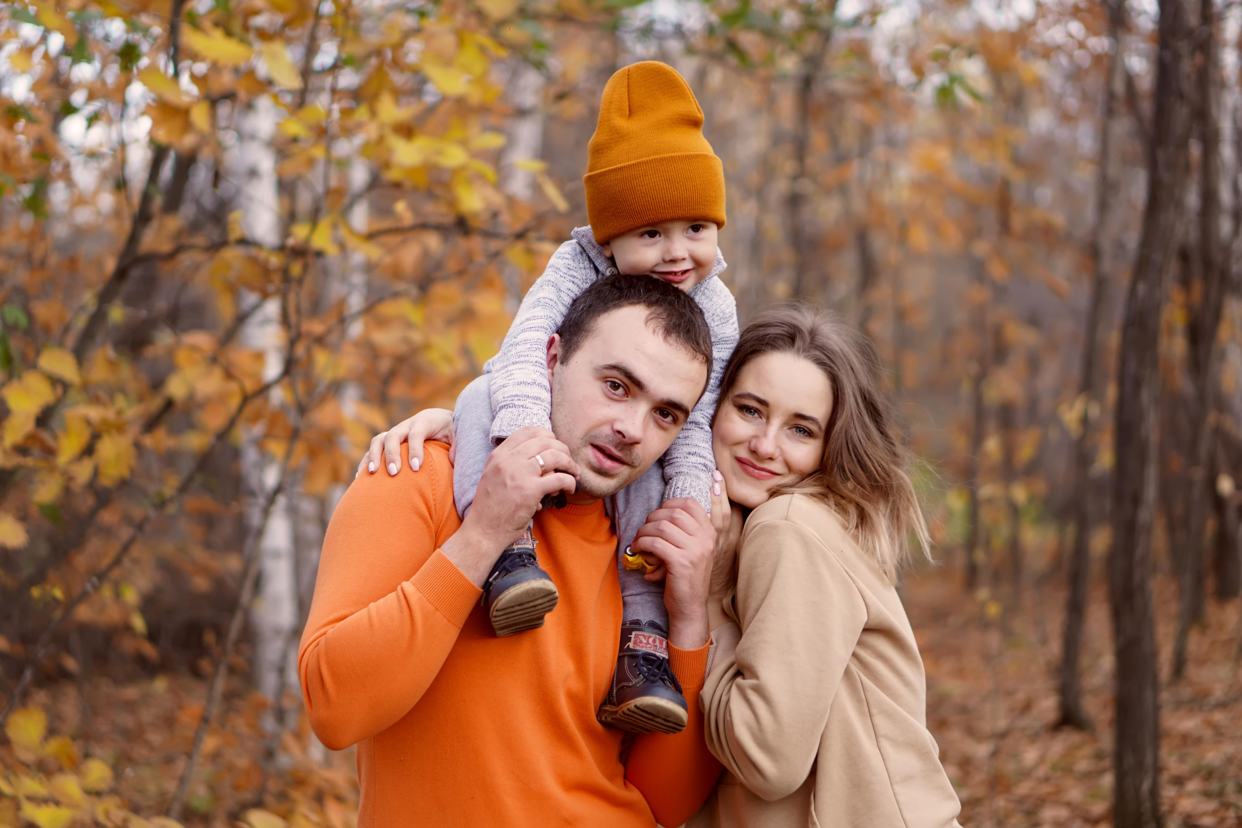 Осенняя прогулка. Семейный и детский фотограф в Хабаровске Анна Гриневич