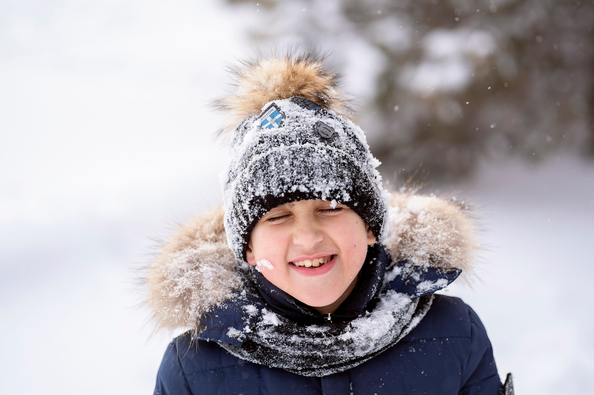 Снежный день. Семейный и детский фотограф в Хабаровске Анна Гриневич