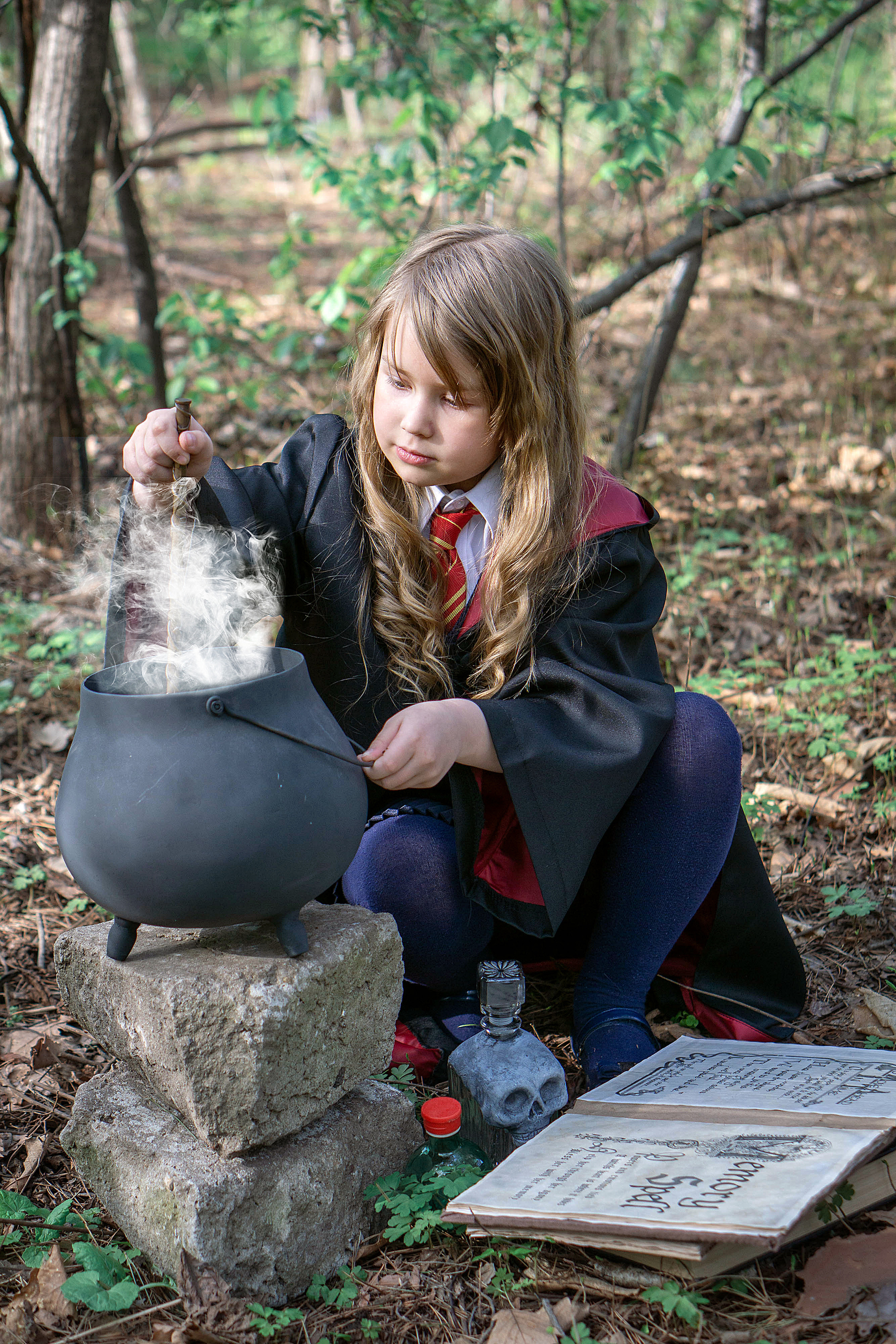 ГАРРИ ПОТТЕР в Запретном лесу. Семейный и детский фотограф в Хабаровске Анна Гриневич