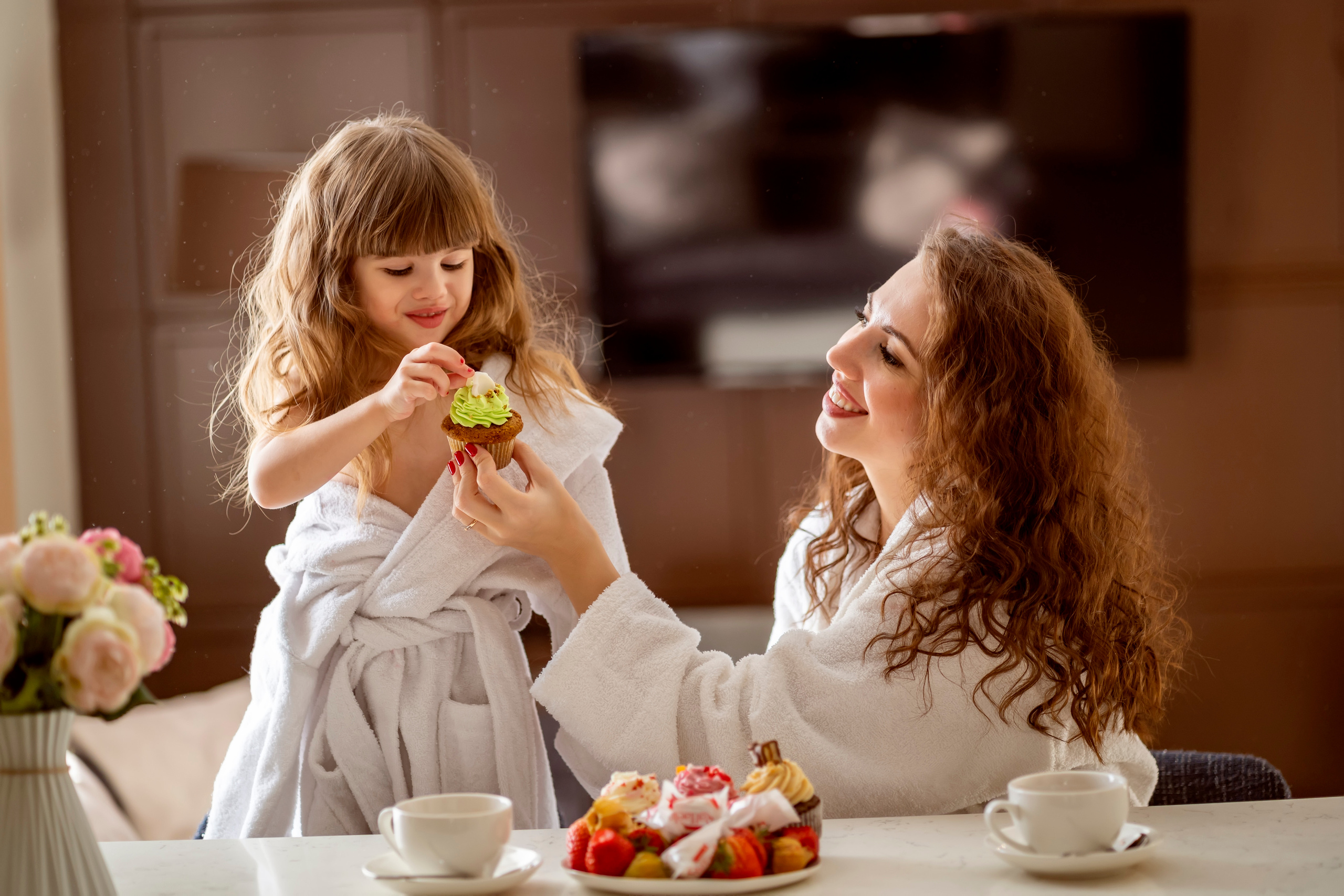 Утро мамы и дочки. Семейный и детский фотограф в Хабаровске Анна Гриневич