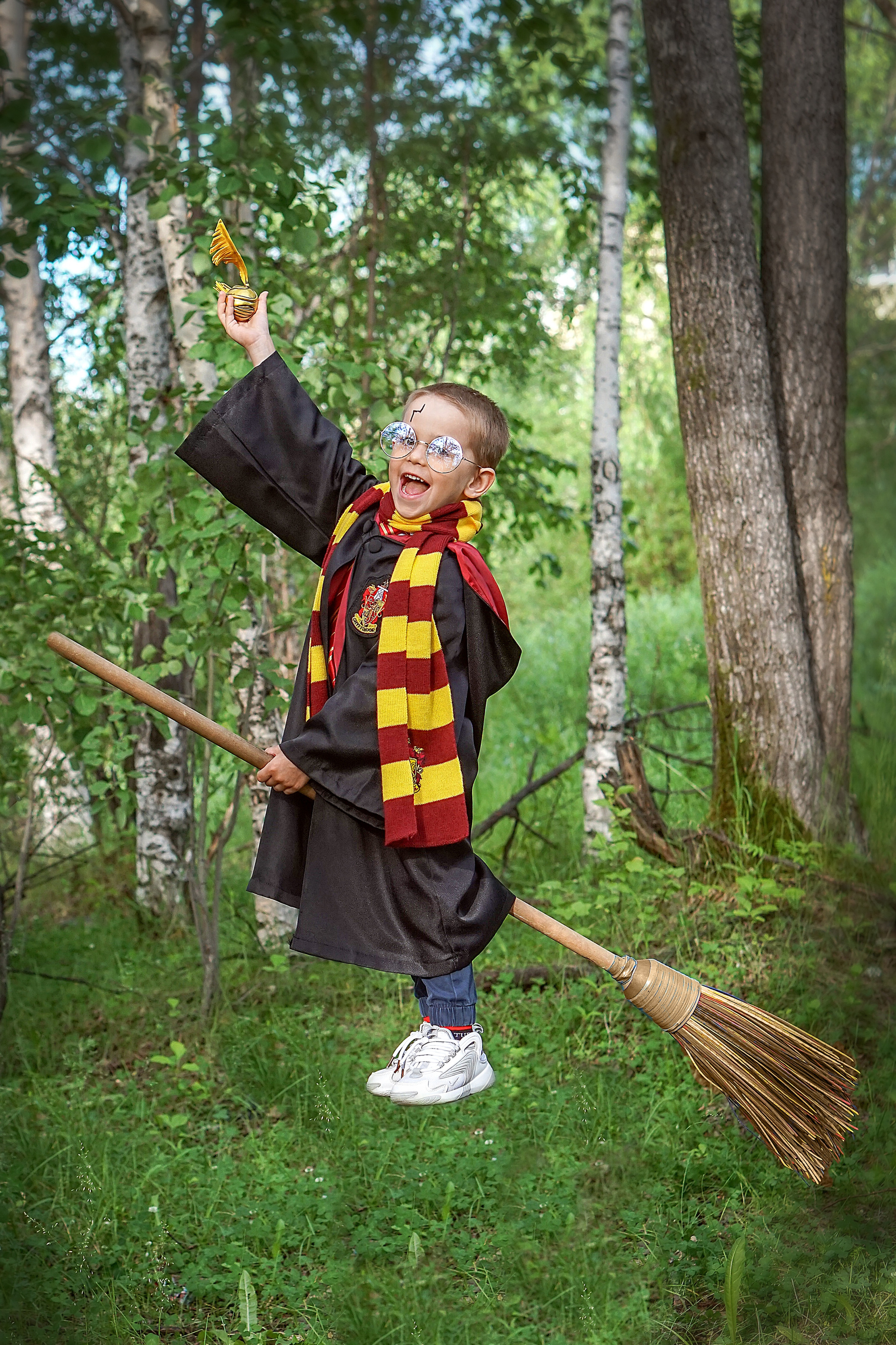 ГАРРИ ПОТТЕР в Запретном лесу. Семейный и детский фотограф в Хабаровске Анна Гриневич