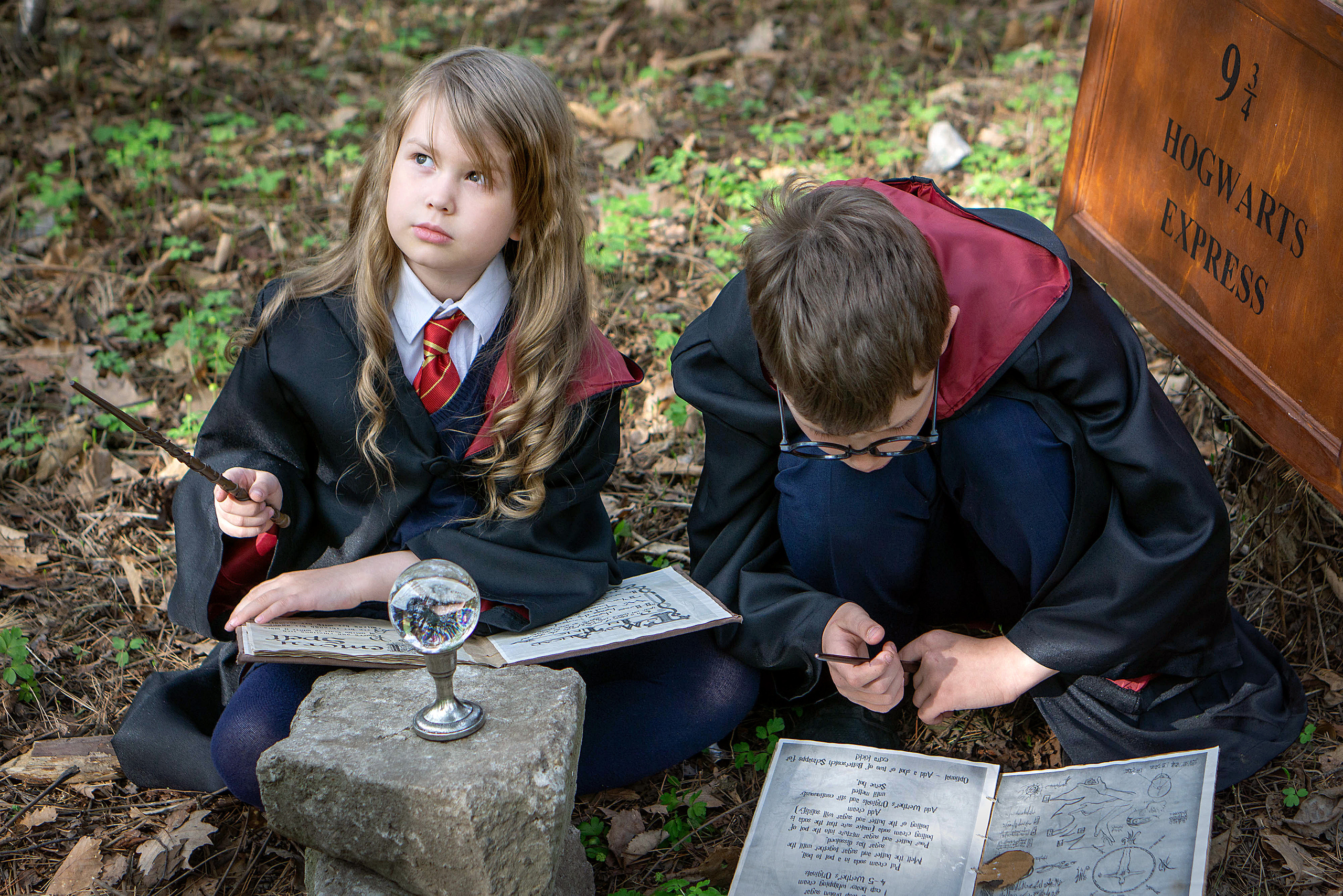 ГАРРИ ПОТТЕР в Запретном лесу. Семейный и детский фотограф в Хабаровске Анна Гриневич