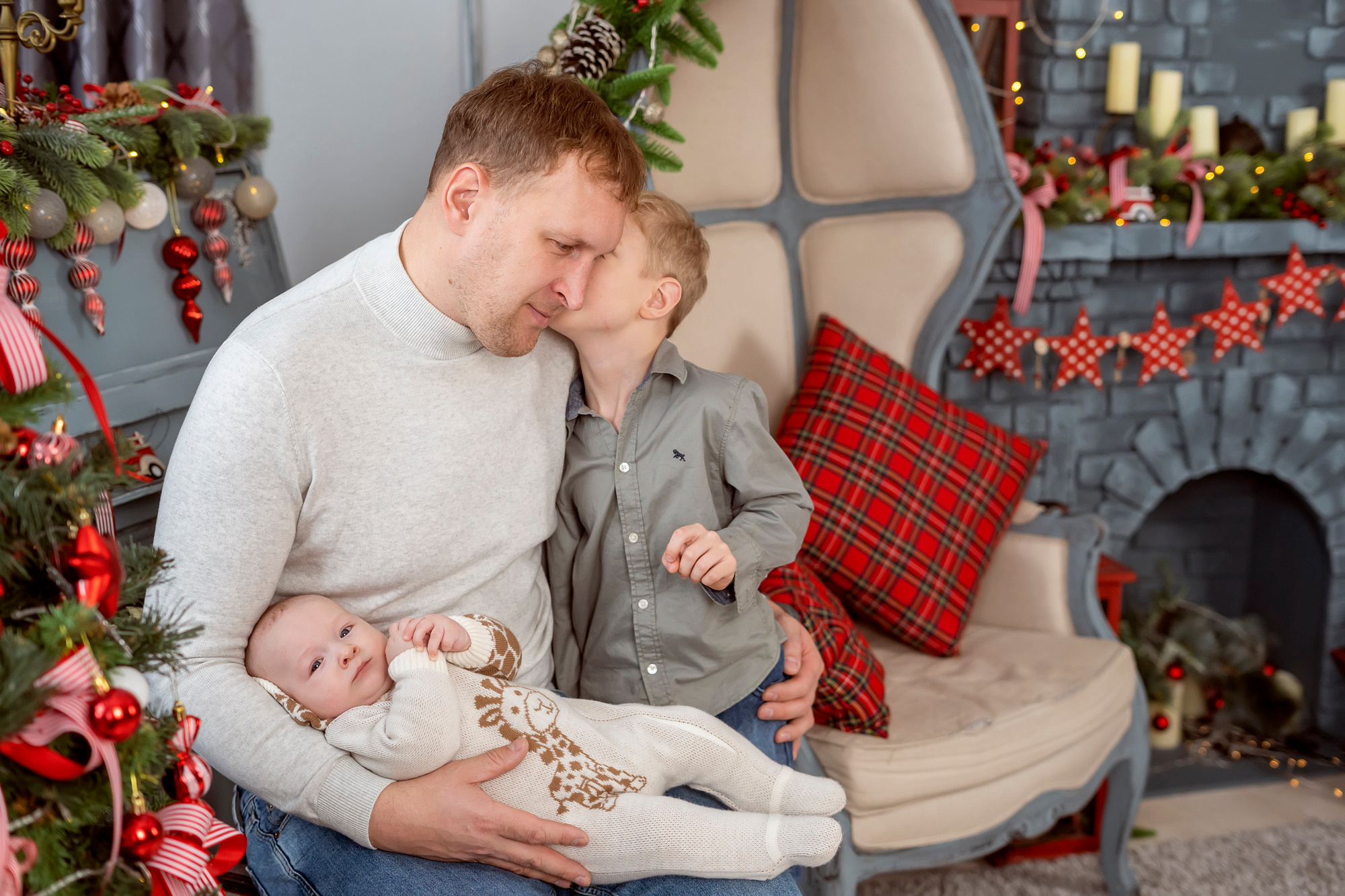 Новогодняя сказка в Лондонском парке. Семейный и детский фотограф в Хабаровске Анна Гриневич