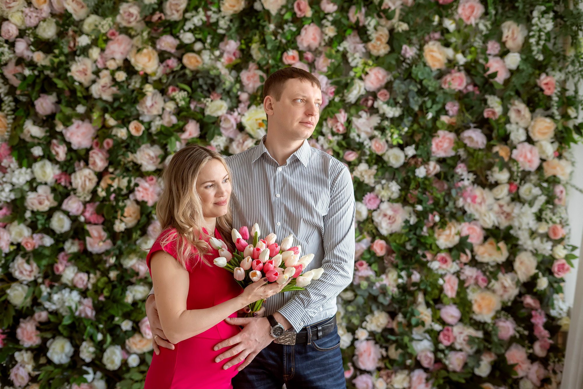 Весення история в студии К2. Семейный и детский фотограф в Хабаровске Анна Гриневич