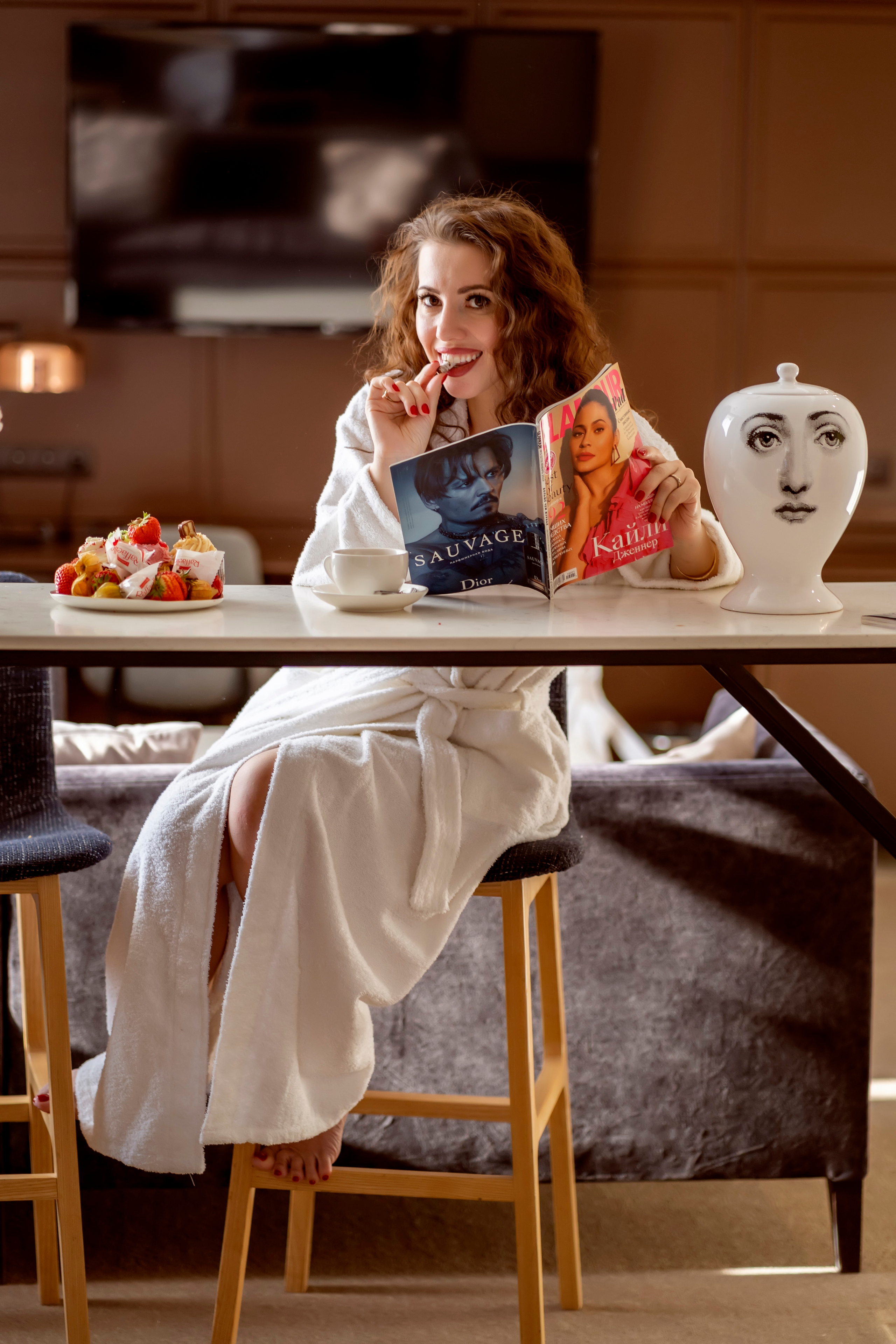 Утро мамы и дочки. Семейный и детский фотограф в Хабаровске Анна Гриневич