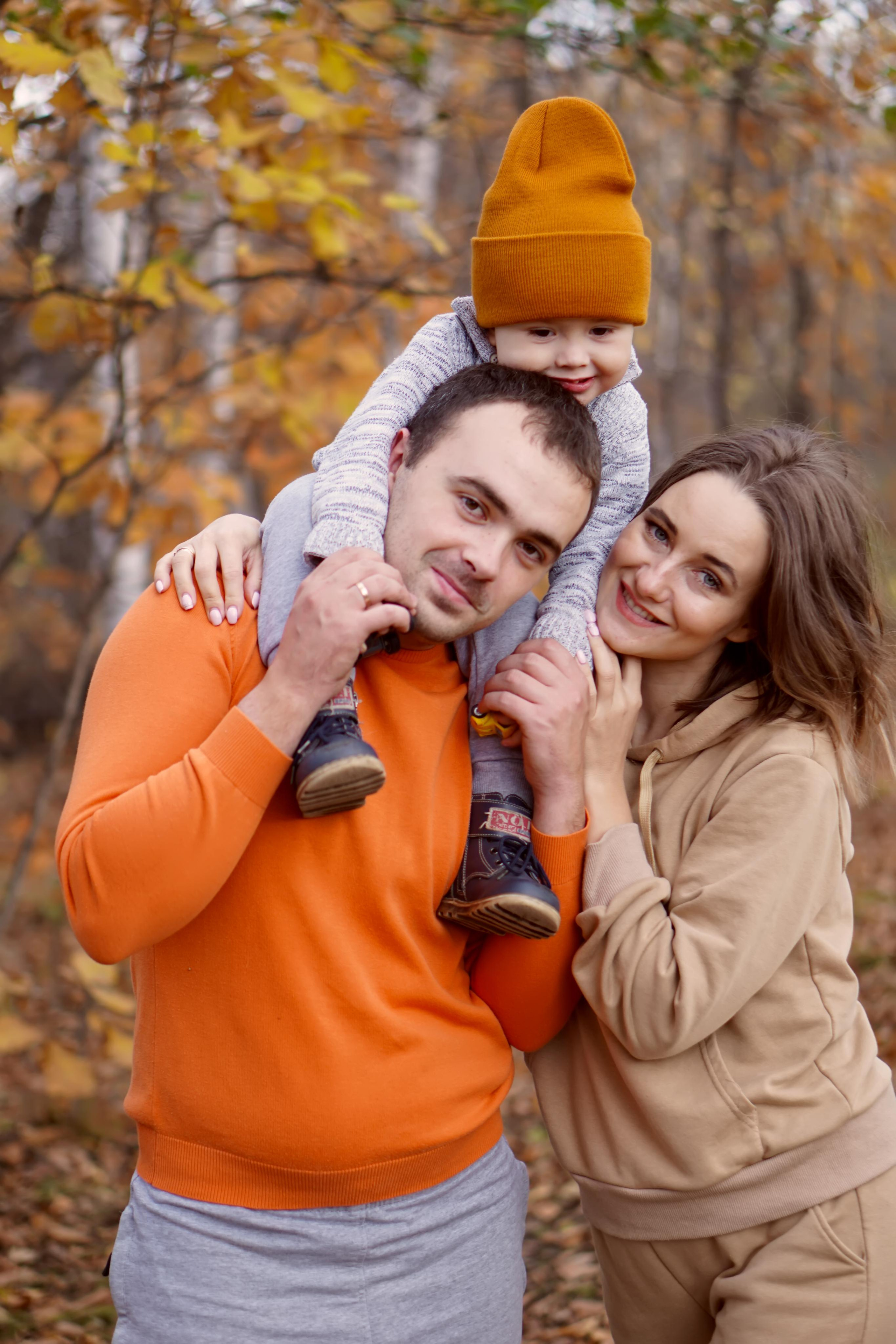 Осенняя прогулка. Семейный и детский фотограф в Хабаровске Анна Гриневич