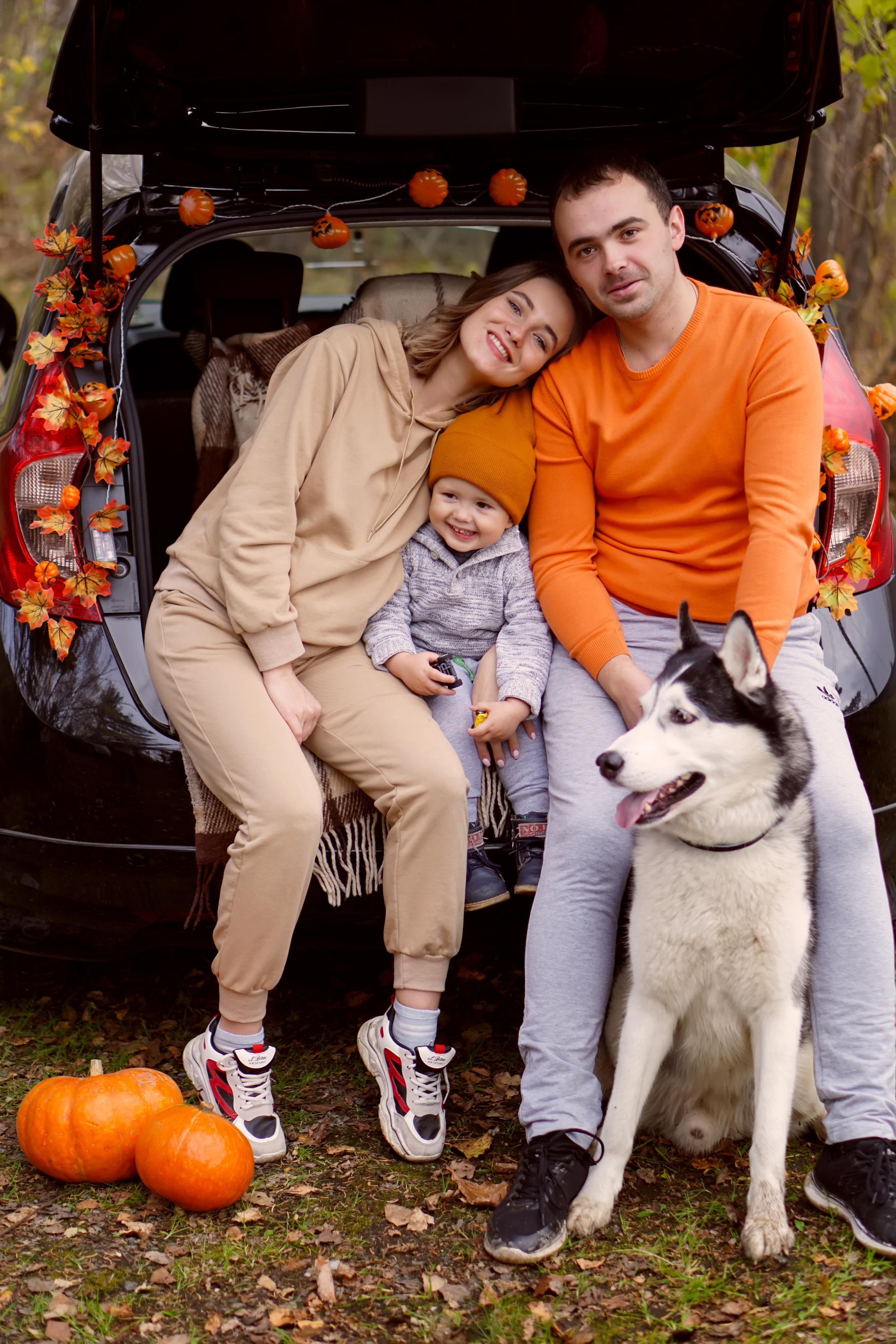 Осенняя прогулка. Семейный и детский фотограф в Хабаровске Анна Гриневич