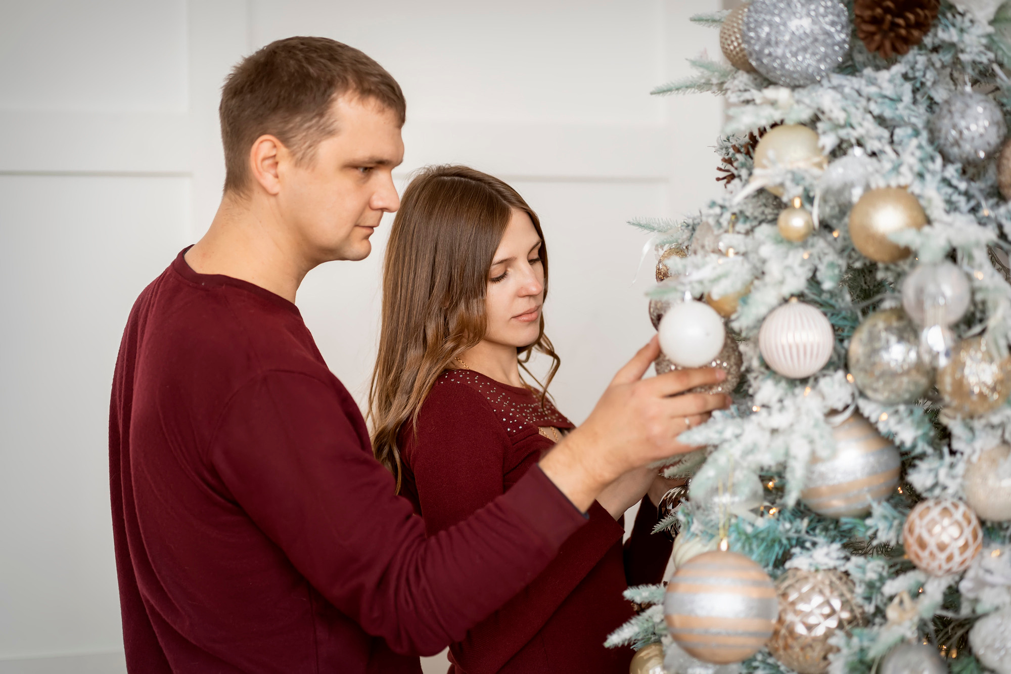 Новогодняя история в зале Лофт. Семейный и детский фотограф в Хабаровске Анна Гриневич