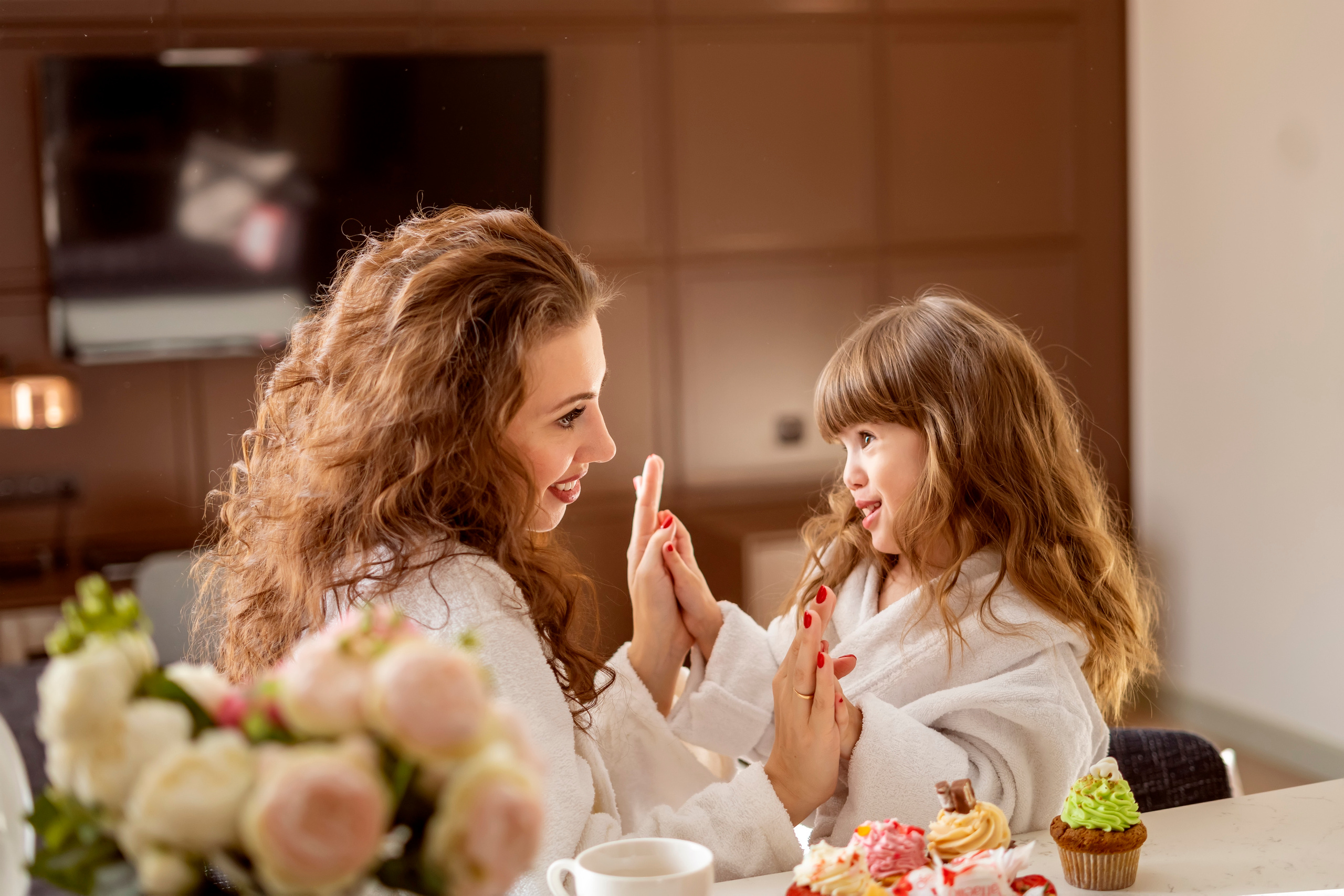 Утро мамы и дочки. Семейный и детский фотограф в Хабаровске Анна Гриневич