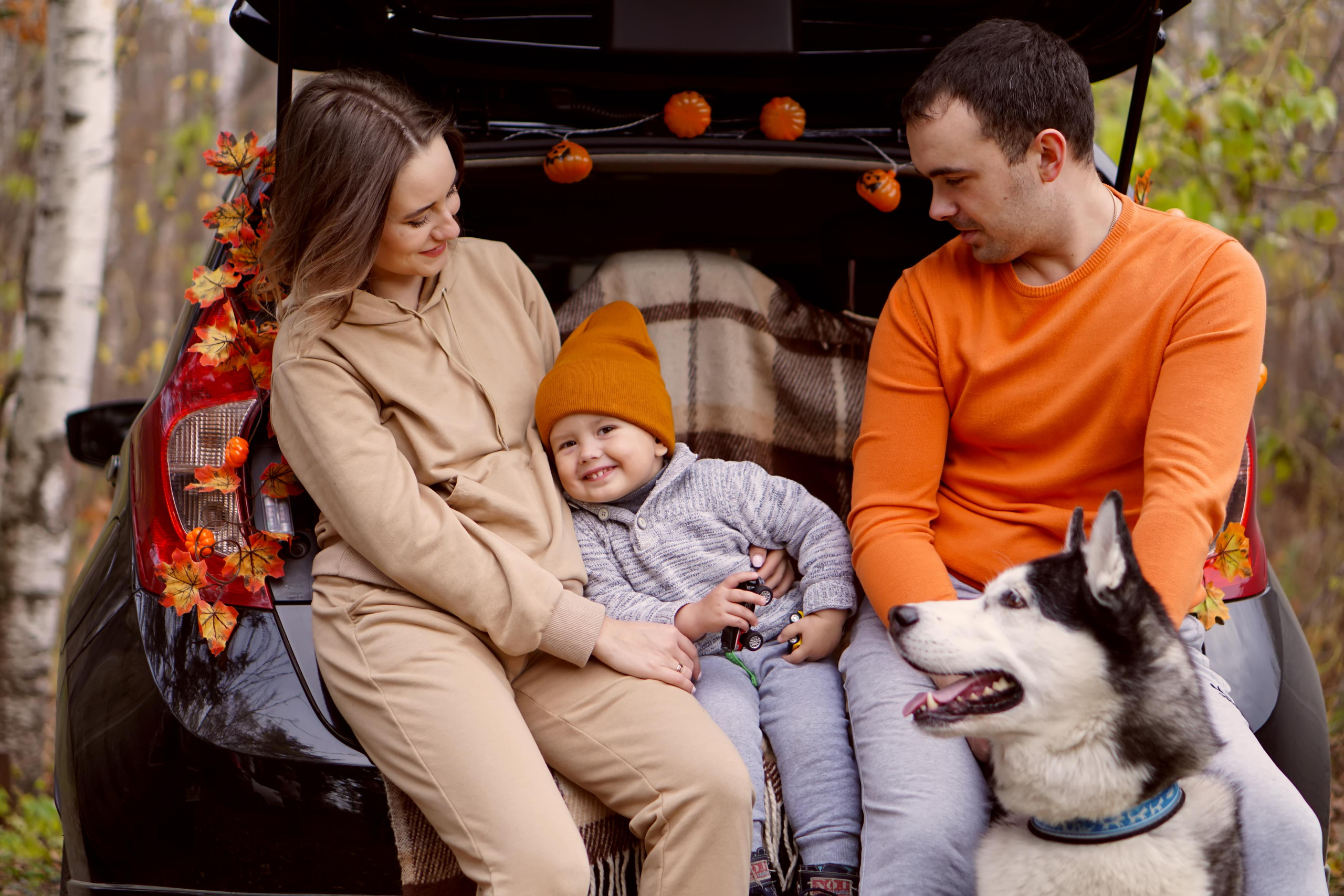 Осенняя прогулка. Семейный и детский фотограф в Хабаровске Анна Гриневич