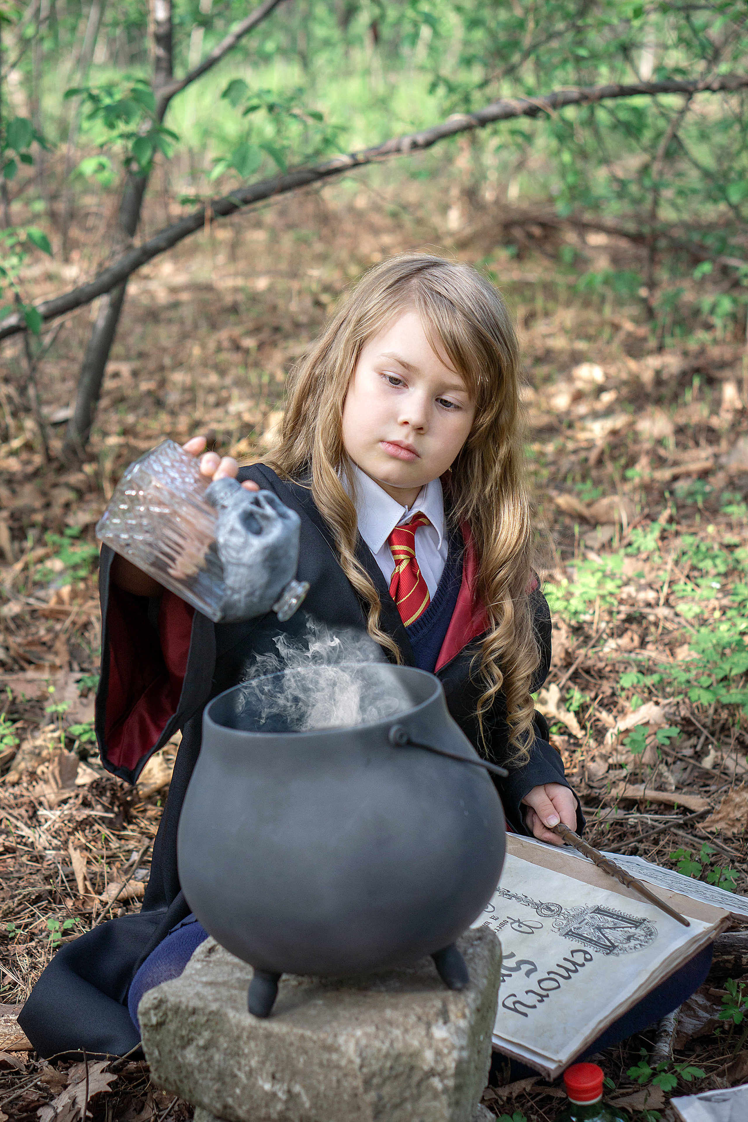 ГАРРИ ПОТТЕР в Запретном лесу. Семейный и детский фотограф в Хабаровске Анна Гриневич