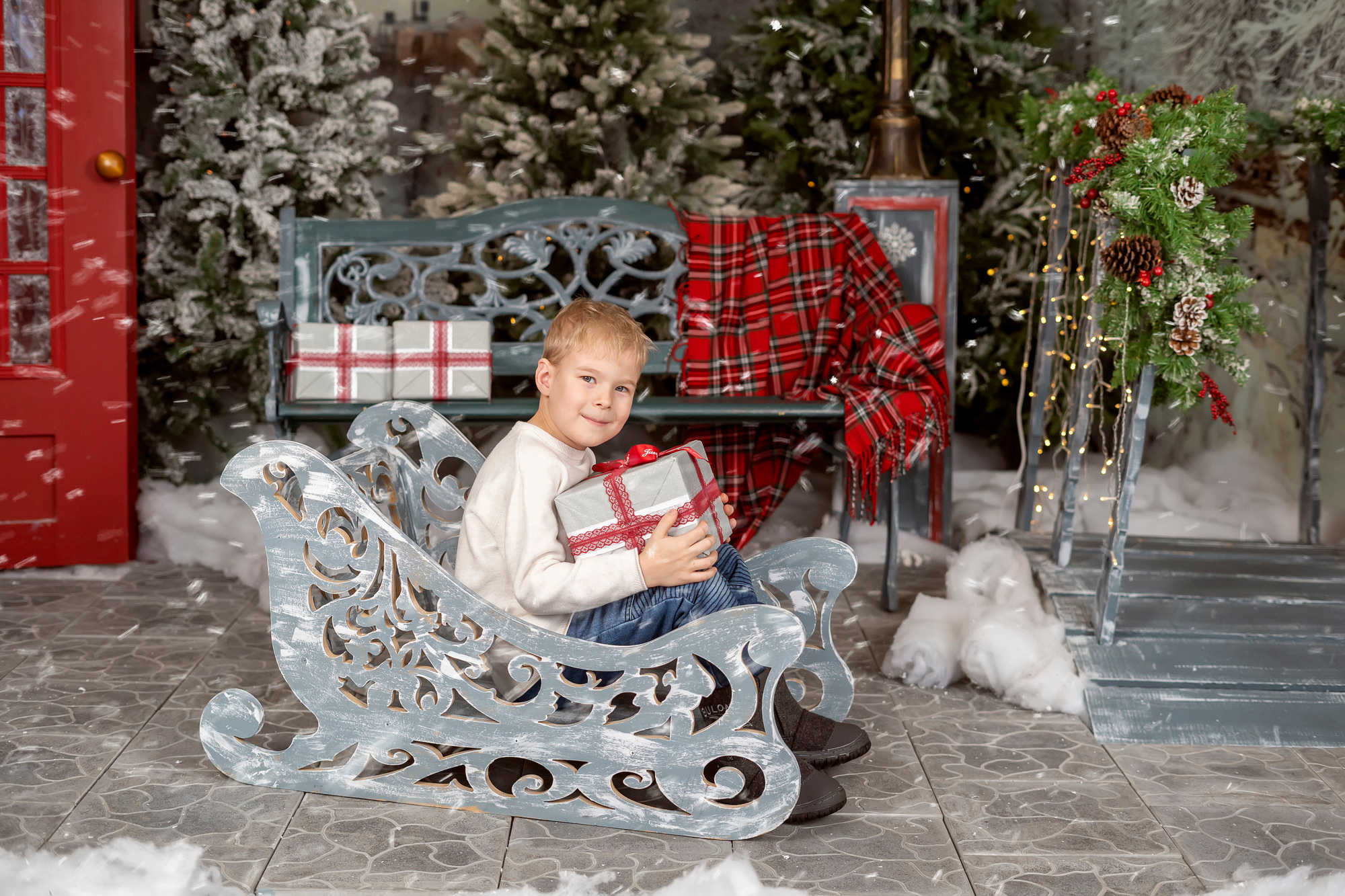 Новогодняя сказка в Лондонском парке. Семейный и детский фотограф в Хабаровске Анна Гриневич