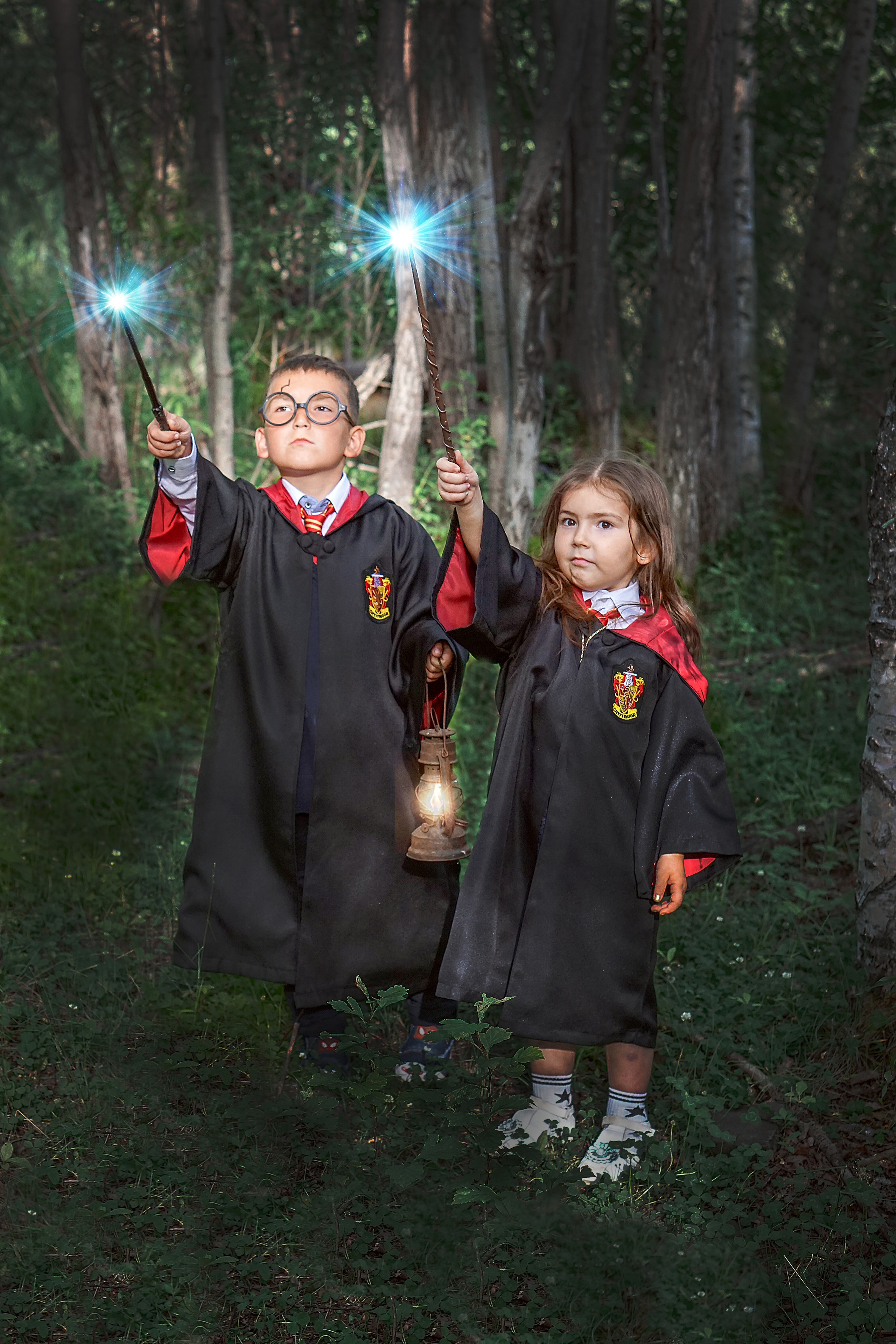 ГАРРИ ПОТТЕР в Запретном лесу. Семейный и детский фотограф в Хабаровске Анна Гриневич
