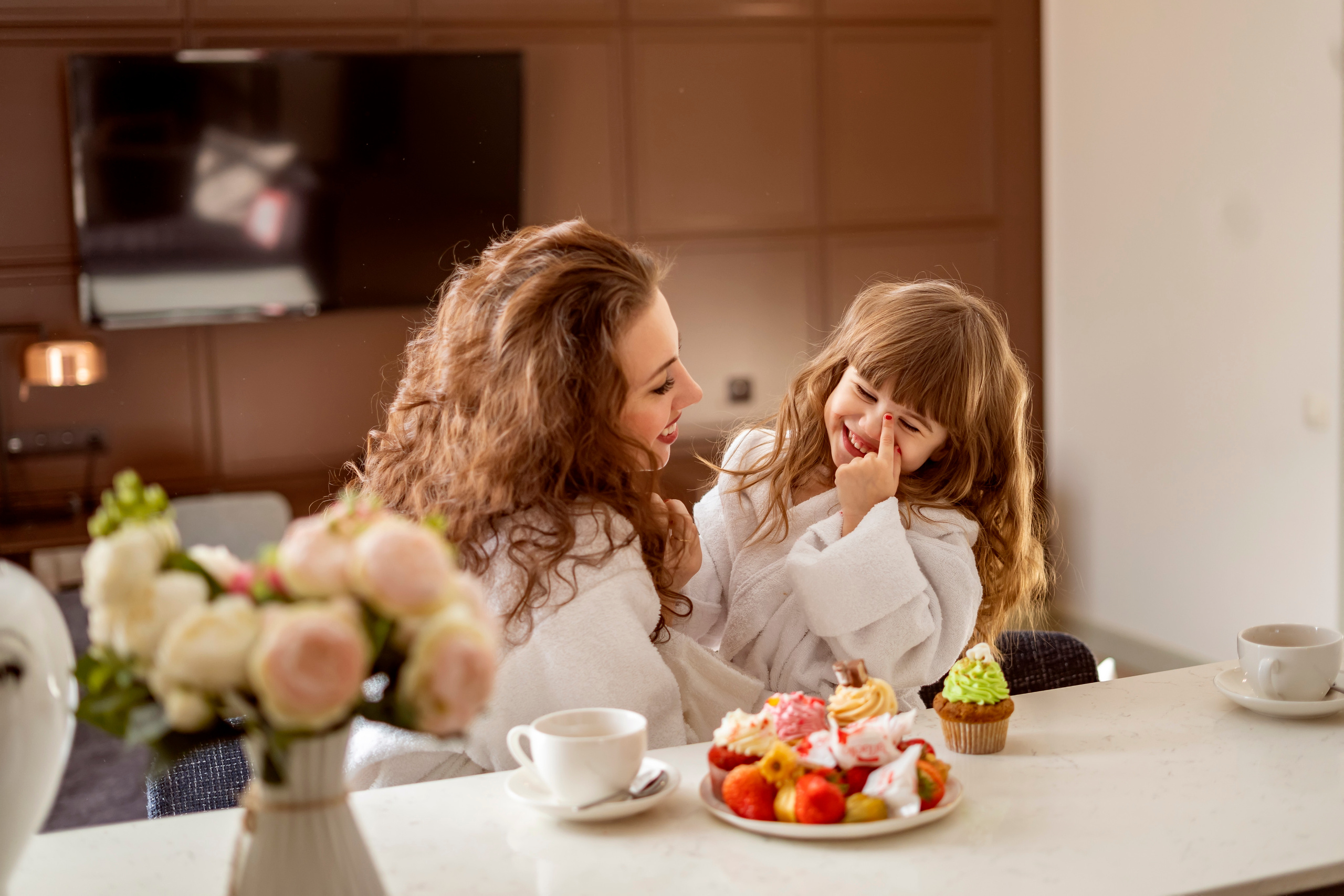 Утро мамы и дочки. Семейный и детский фотограф в Хабаровске Анна Гриневич
