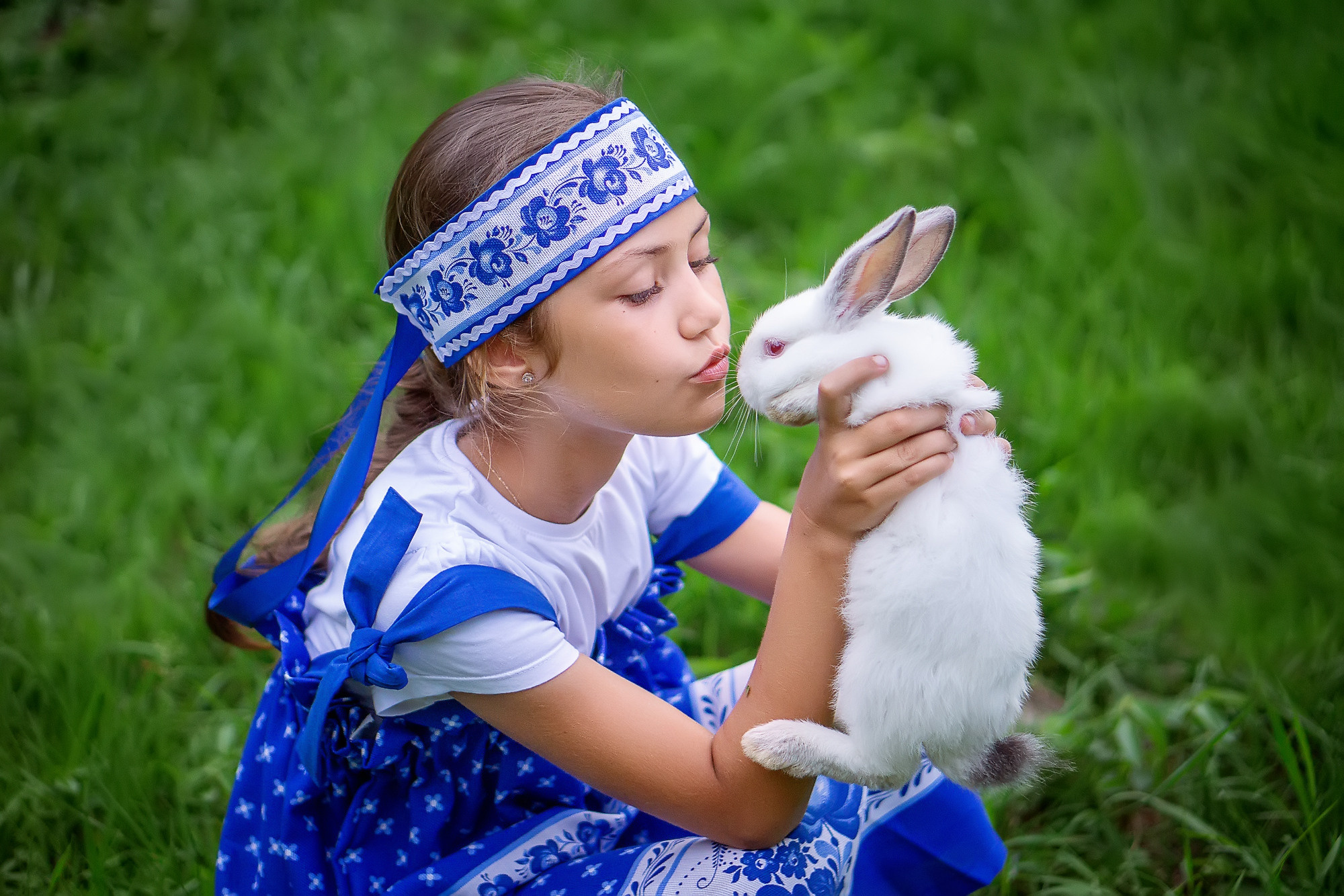 Лето в стиле ГЖЕЛЬ. Семейный и детский фотограф в Хабаровске Анна Гриневич