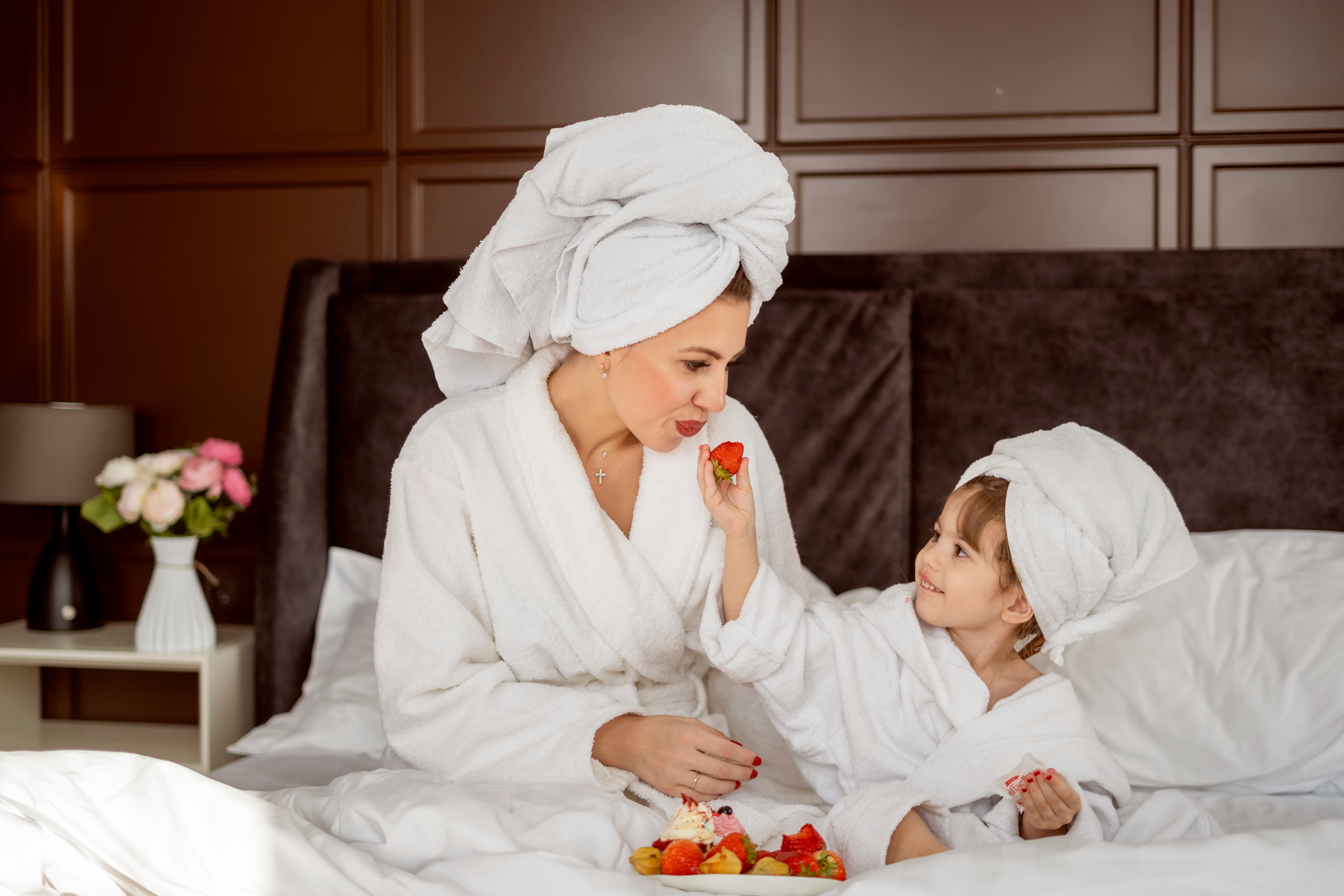 Утро мамы и дочки. Семейный и детский фотограф в Хабаровске Анна Гриневич