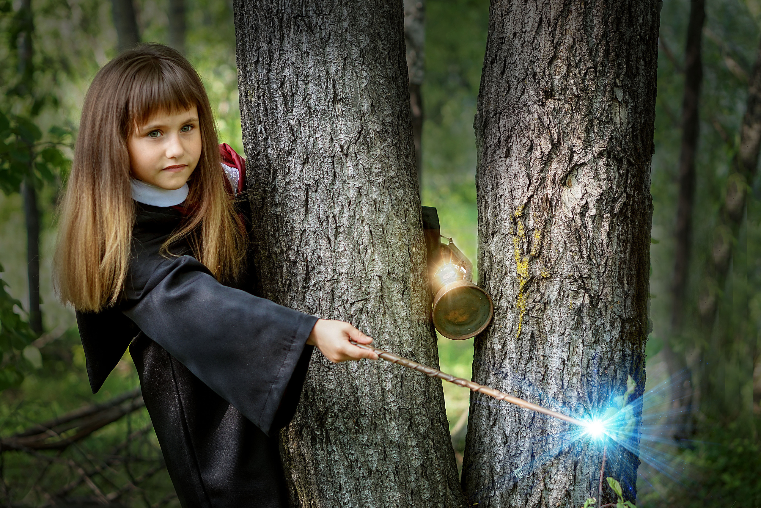 ГАРРИ ПОТТЕР в Запретном лесу. Семейный и детский фотограф в Хабаровске Анна Гриневич