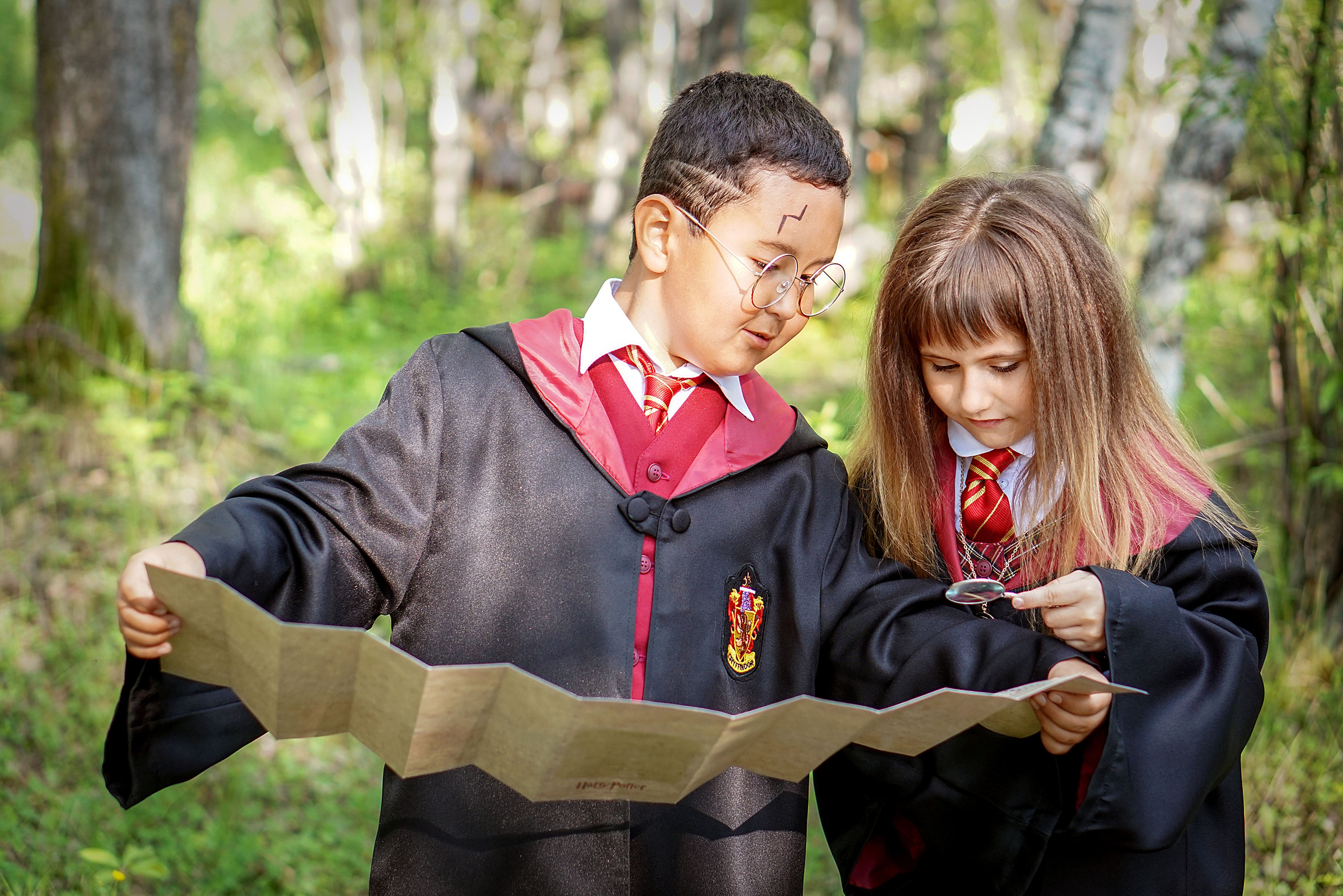ГАРРИ ПОТТЕР в Запретном лесу. Семейный и детский фотограф в Хабаровске Анна Гриневич