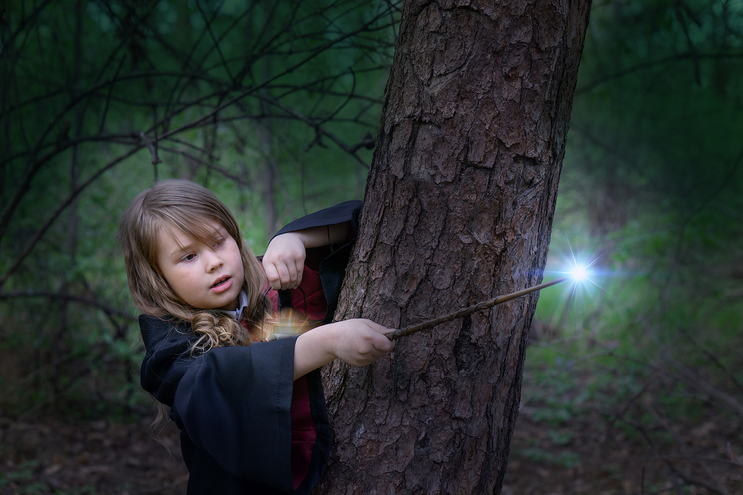 ГАРРИ ПОТТЕР в Запретном лесу. Семейный и детский фотограф в Хабаровске Анна Гриневич