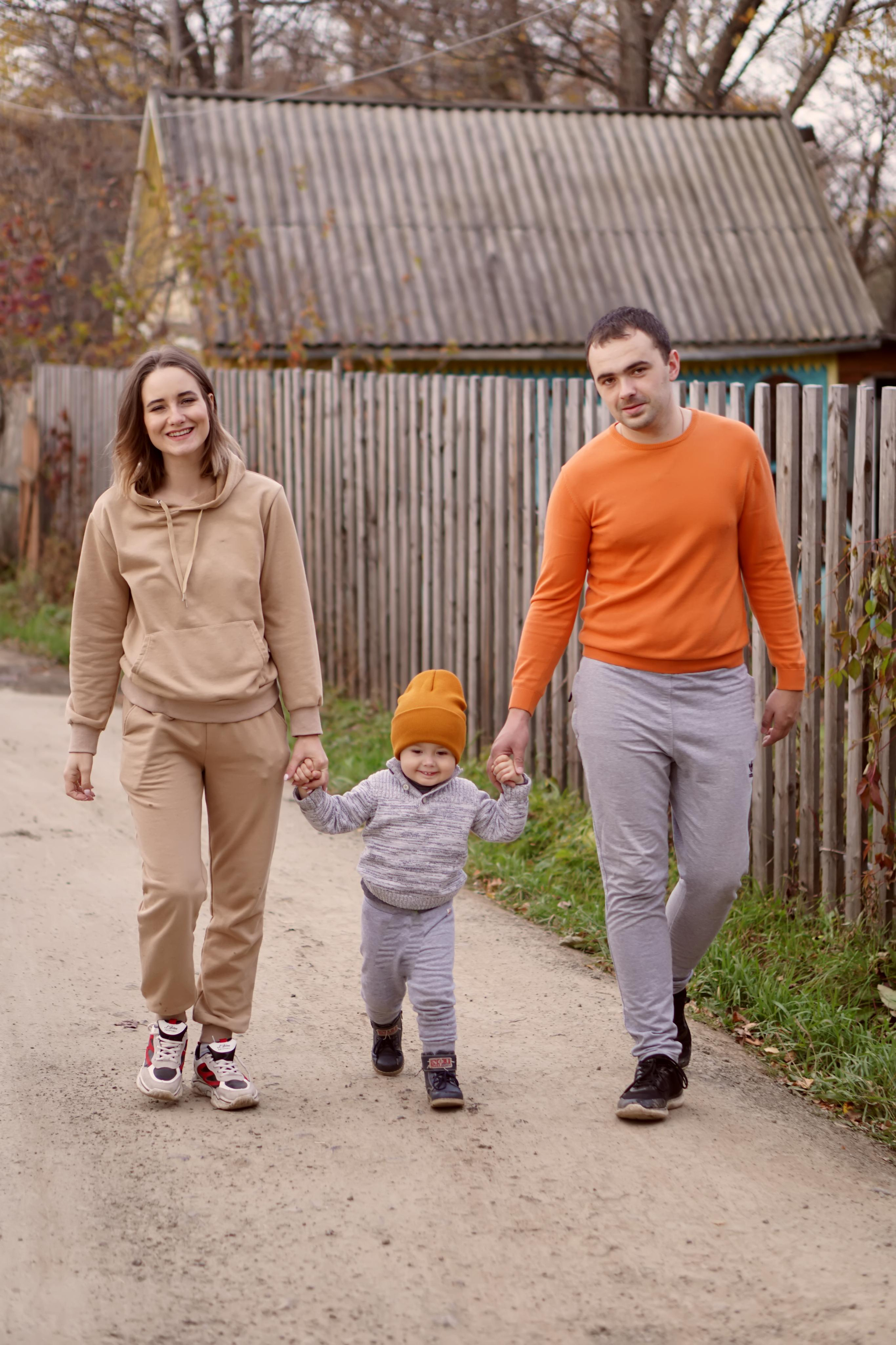 Осенняя прогулка. Семейный и детский фотограф в Хабаровске Анна Гриневич