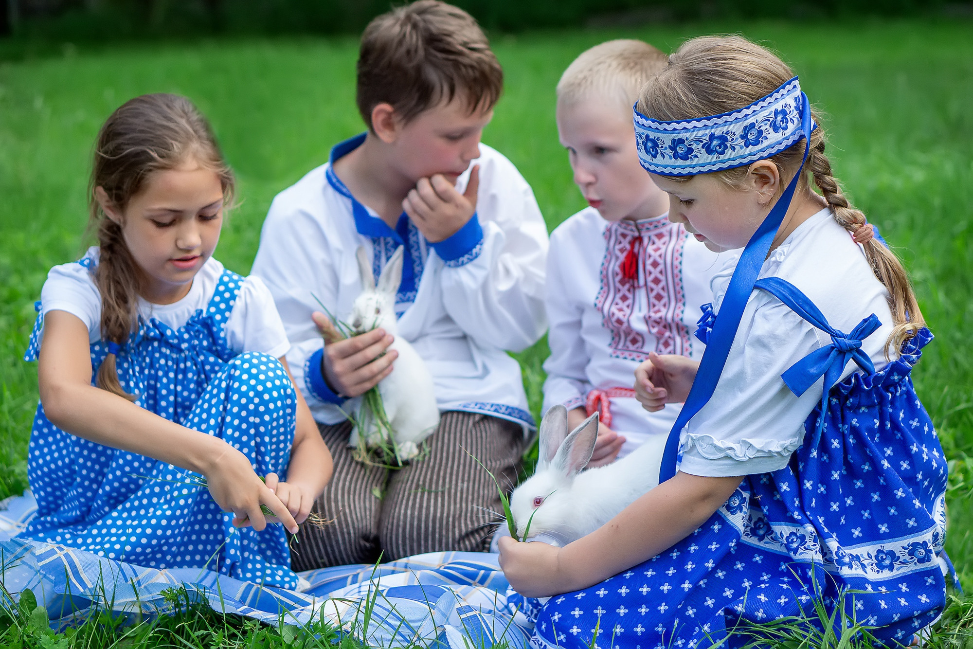 Лето в стиле ГЖЕЛЬ. Семейный и детский фотограф в Хабаровске Анна Гриневич